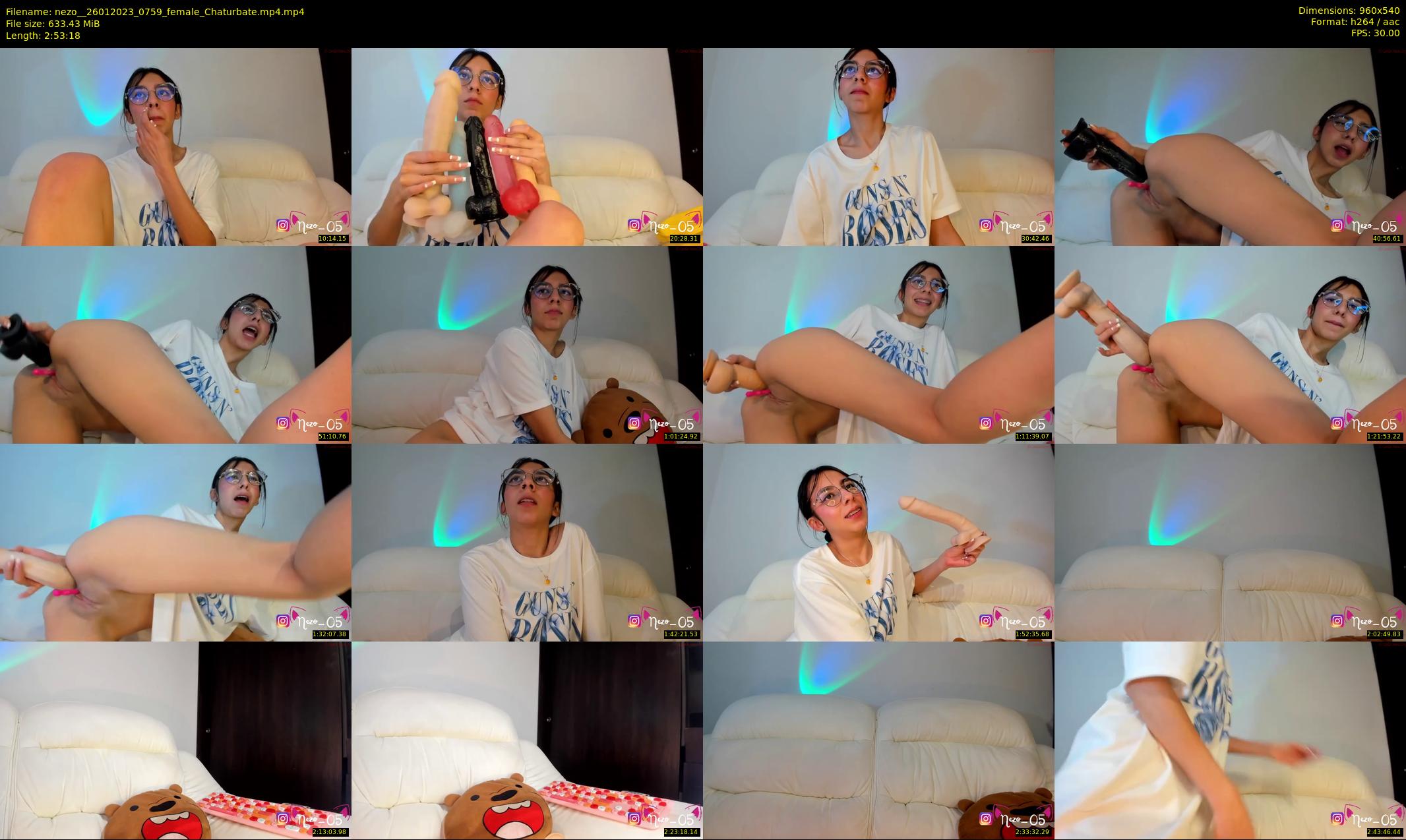 nezo_ — 174 minute Chaturbate female cam show recording, 480p, Jan 26, 2023