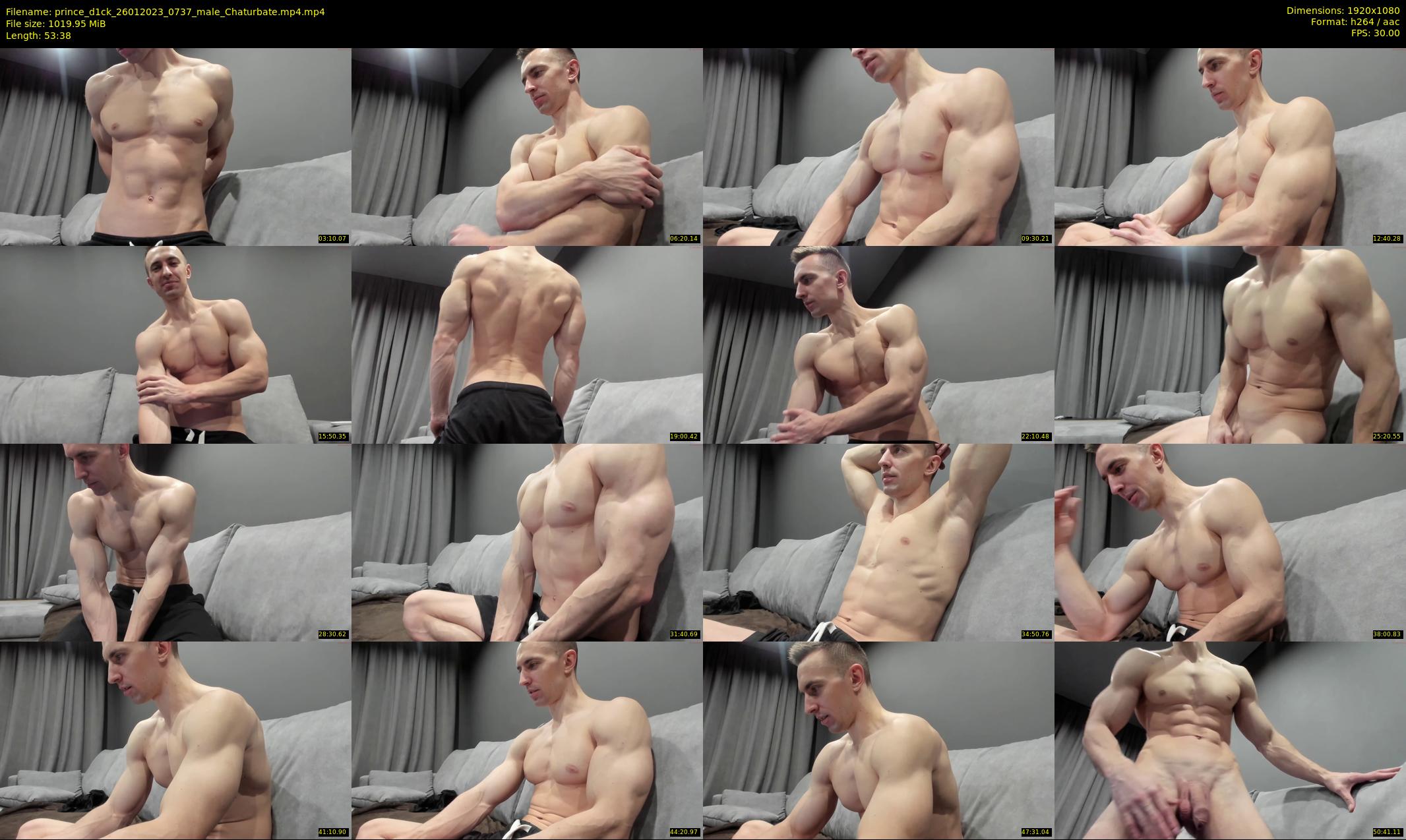 prince_d1ck — 54 minute Chaturbate male cam show recording, 1080p, Jan 26, 2023