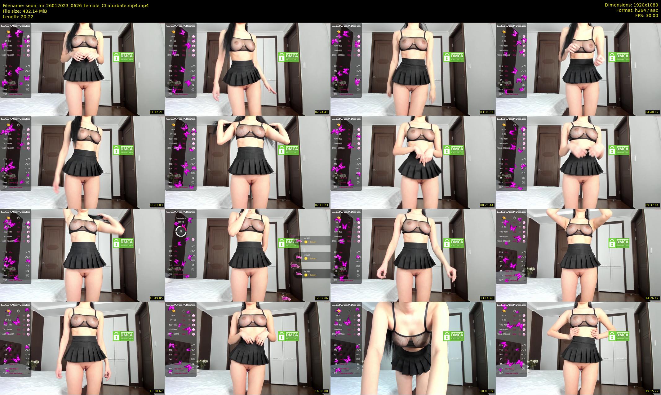 seon_mi — 21 minute Chaturbate female cam show recording, 1080p, Jan 26, 2023