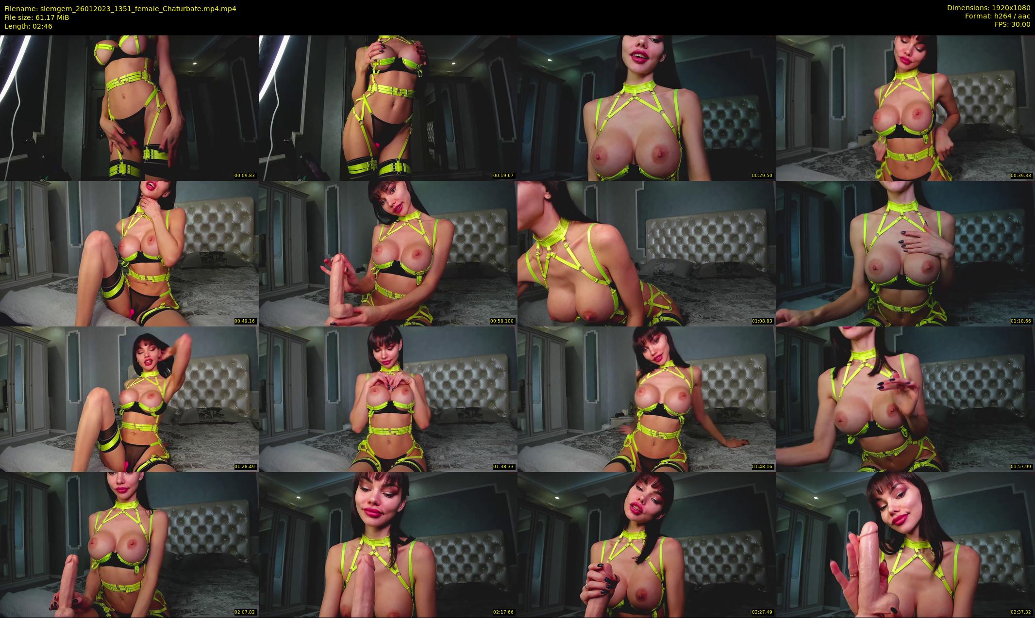 slemgem — 3 minute Chaturbate couple cam show recording, 1080p, Jan 26, 2023