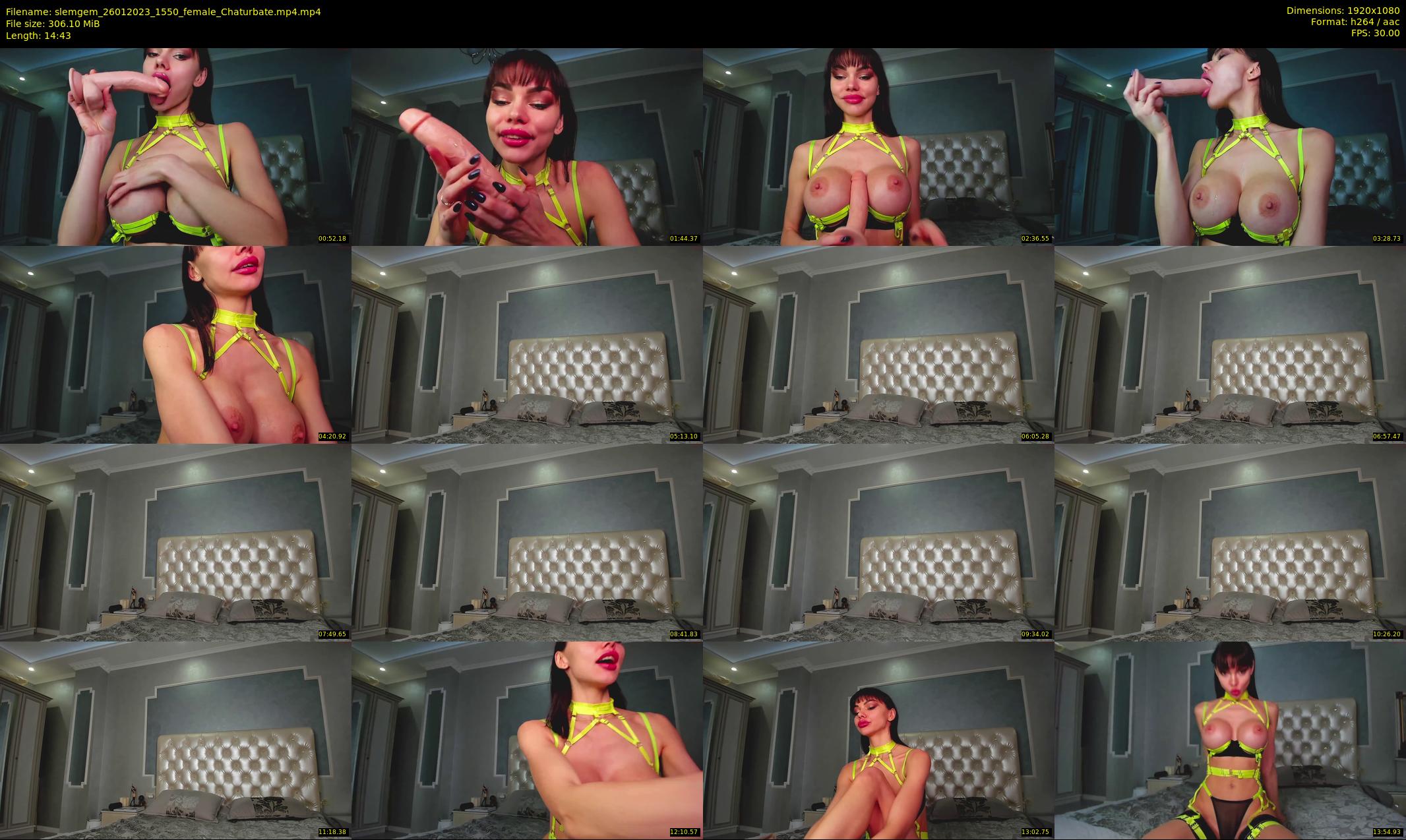 slemgem — 15 minute Chaturbate couple cam show recording, 1080p, Jan 26, 2023