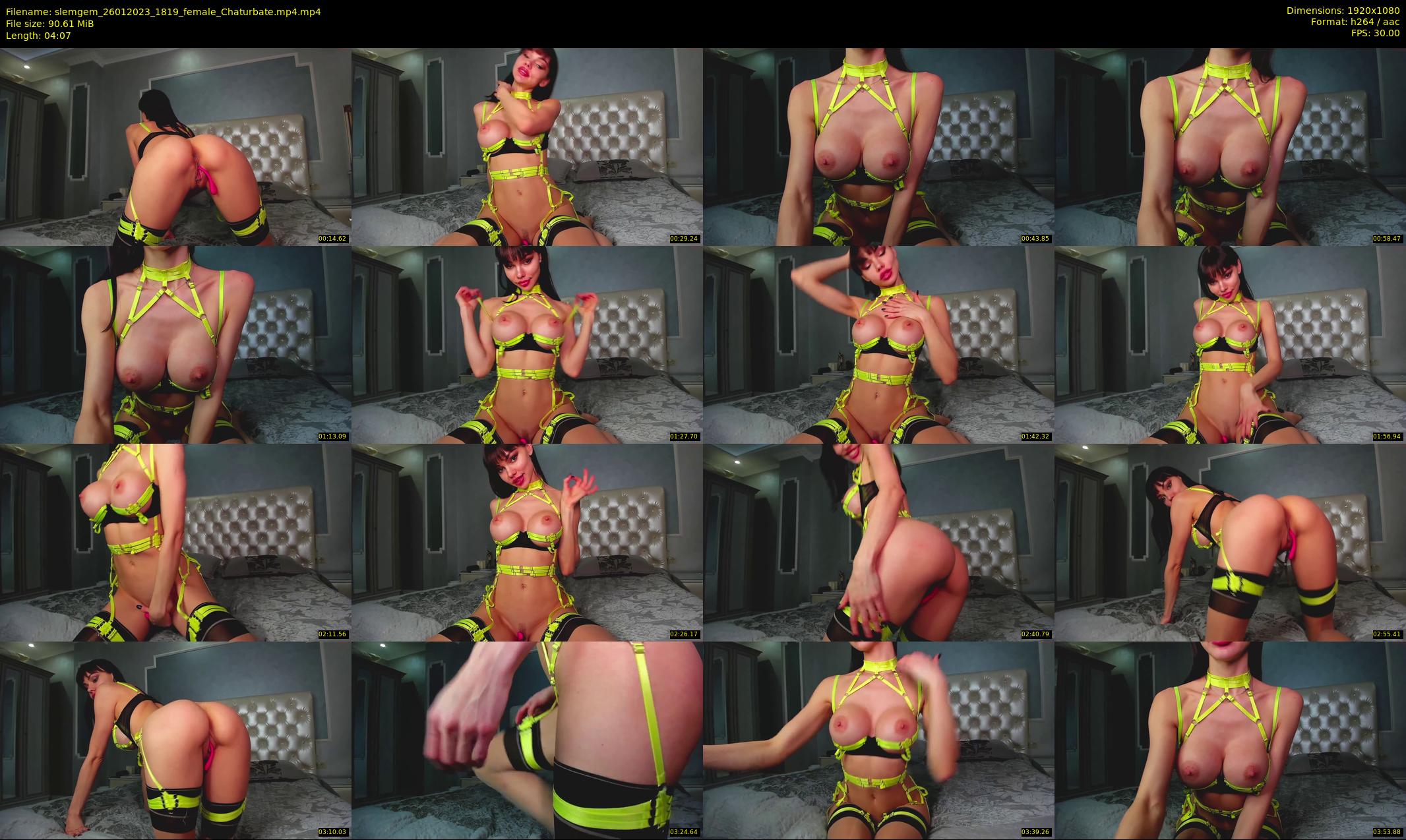 slemgem — 5 minute Chaturbate couple cam show recording, 1080p, Jan 26, 2023