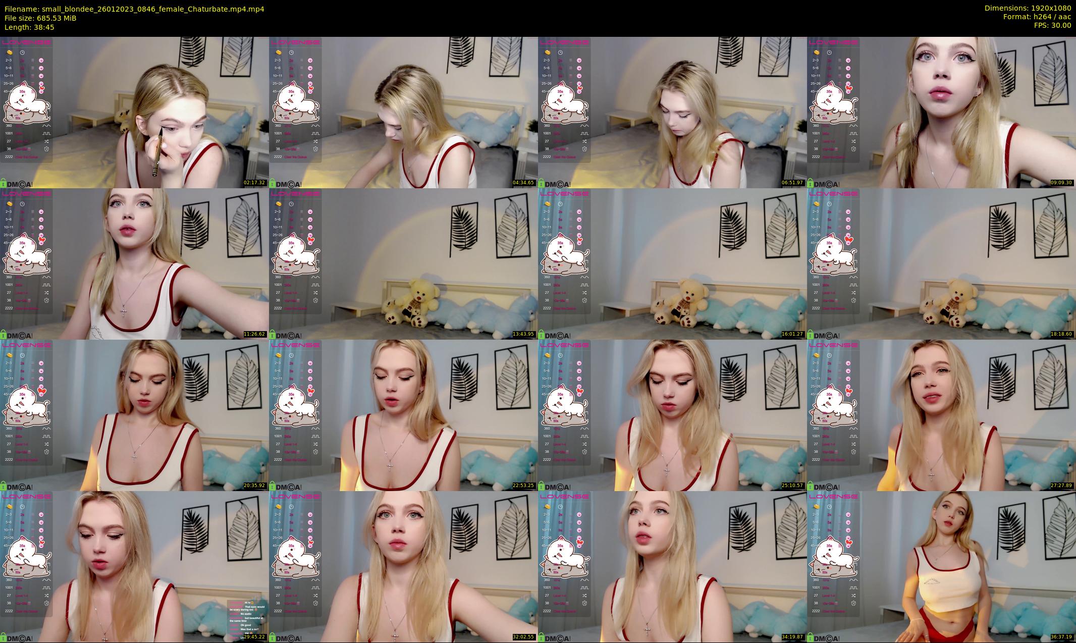 small_blondee — 39 minute Chaturbate female cam show recording, 1080p, Jan 26, 2023
