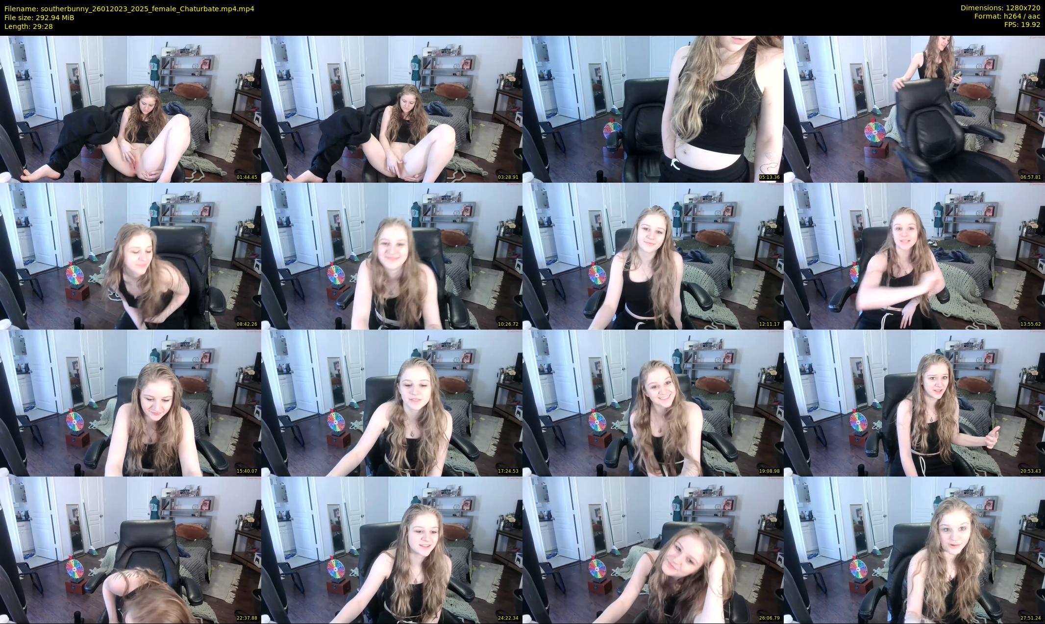 southerbunny — 30 minute Chaturbate female cam show recording, 720p, Jan 26, 2023