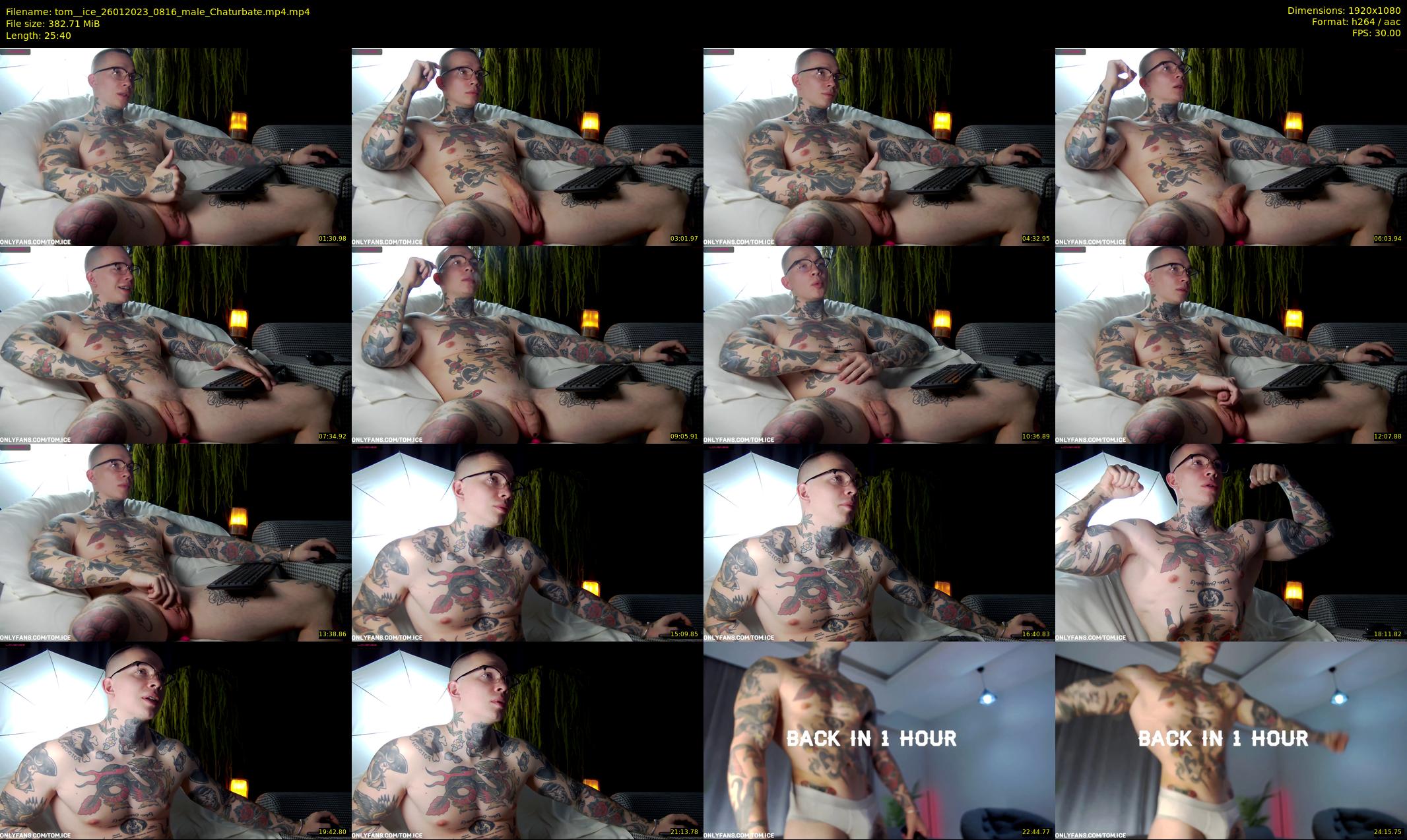 tom__ice — 26 minute Chaturbate male cam show recording, 1080p, Jan 26, 2023