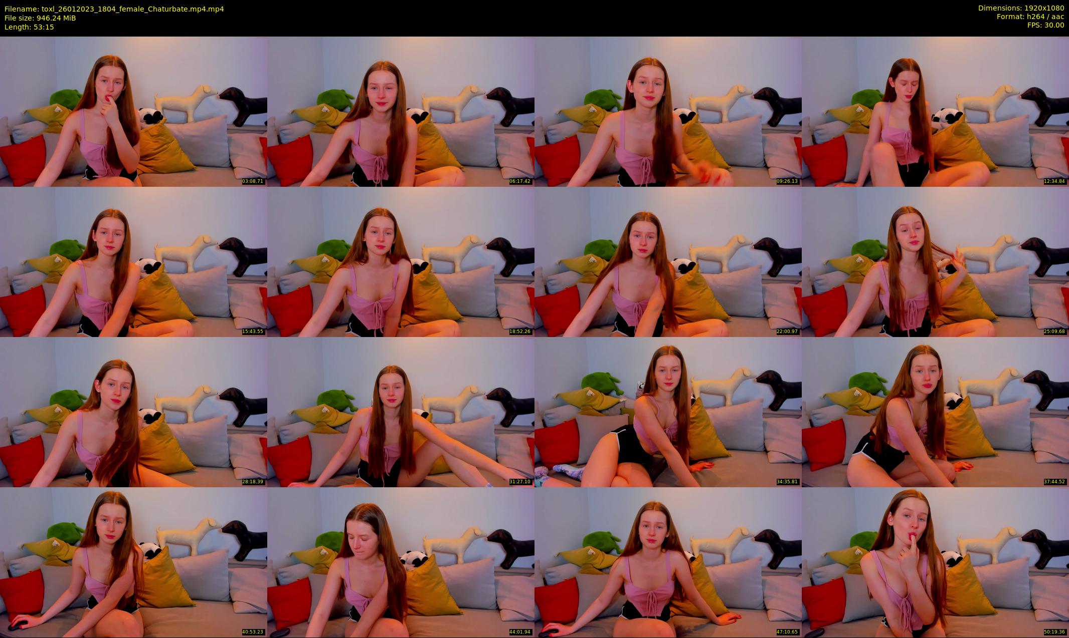 toxl — 54 minute Chaturbate female cam show recording, 1080p, Jan 26, 2023