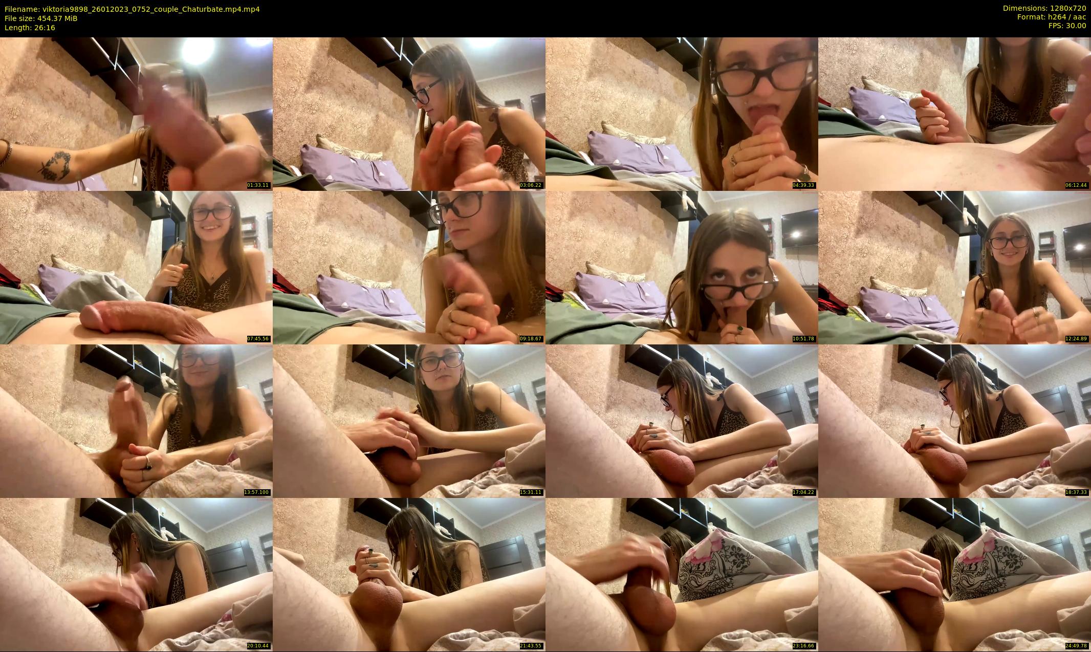 viktoria9898 — 27 minute Chaturbate couple cam show recording, 720p, Jan 26, 2023