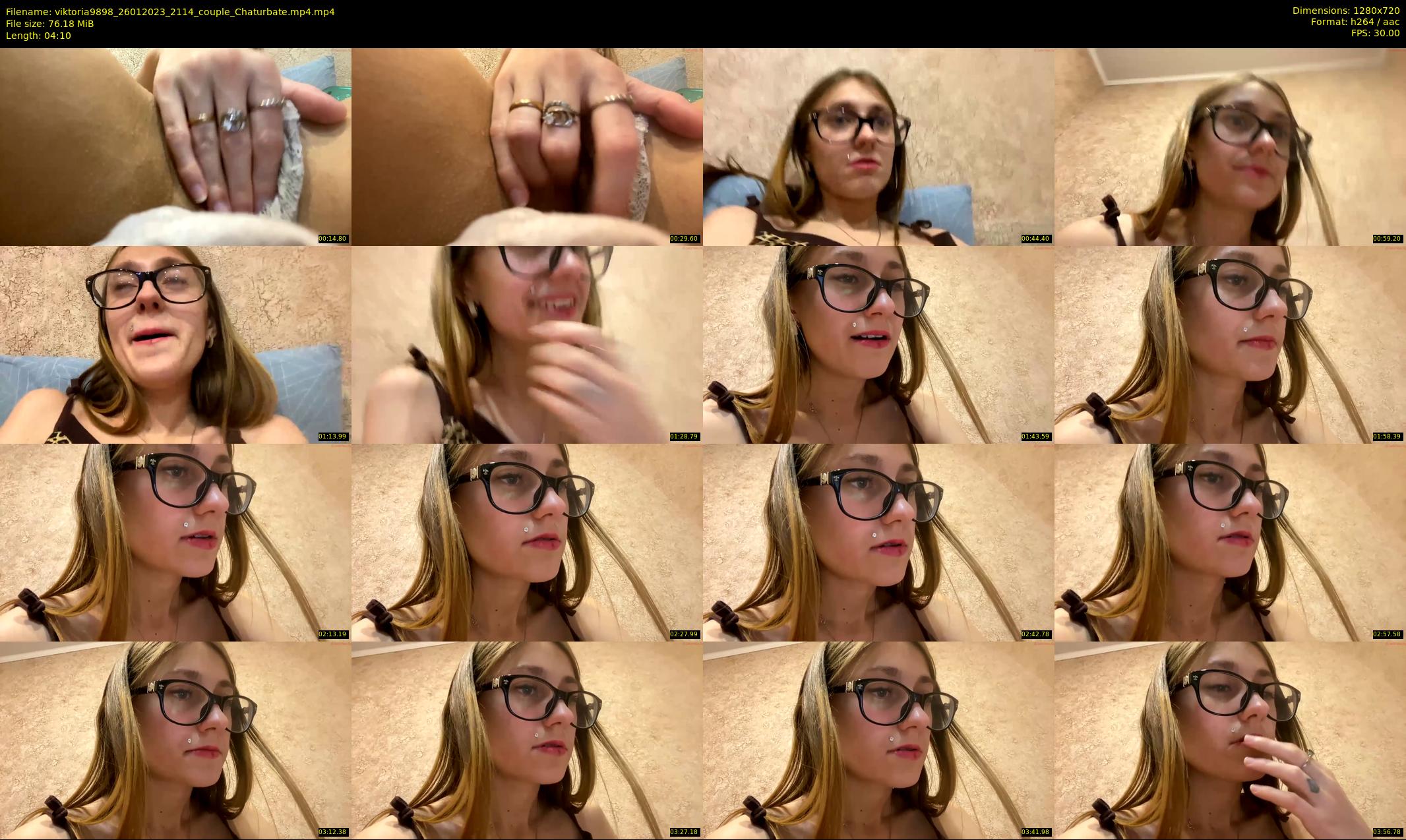 viktoria9898 — 5 minute Chaturbate couple cam show recording, 720p, Jan 26, 2023
