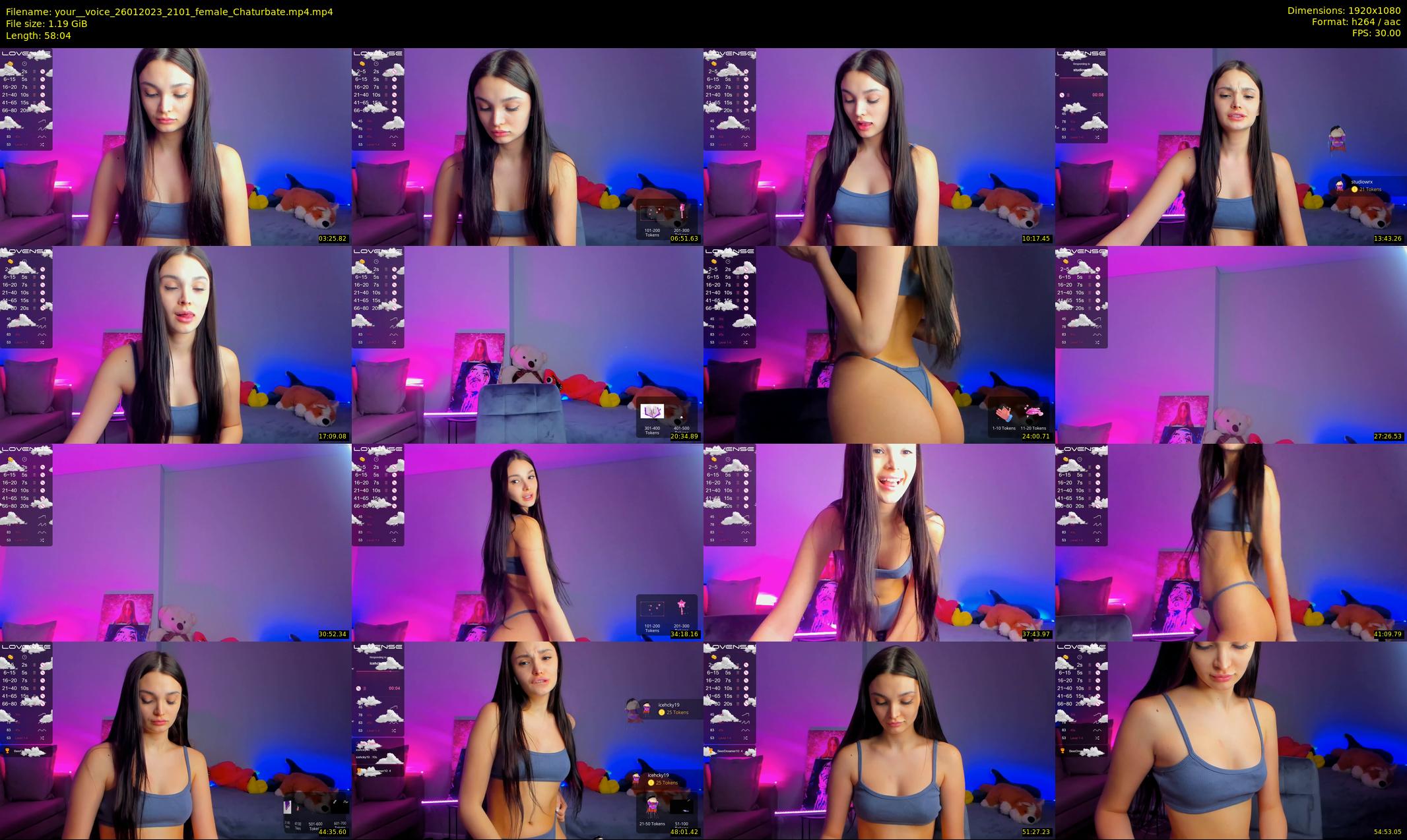 your__voice — 59 minute Chaturbate female cam show recording, 1080p, Jan 26, 2023