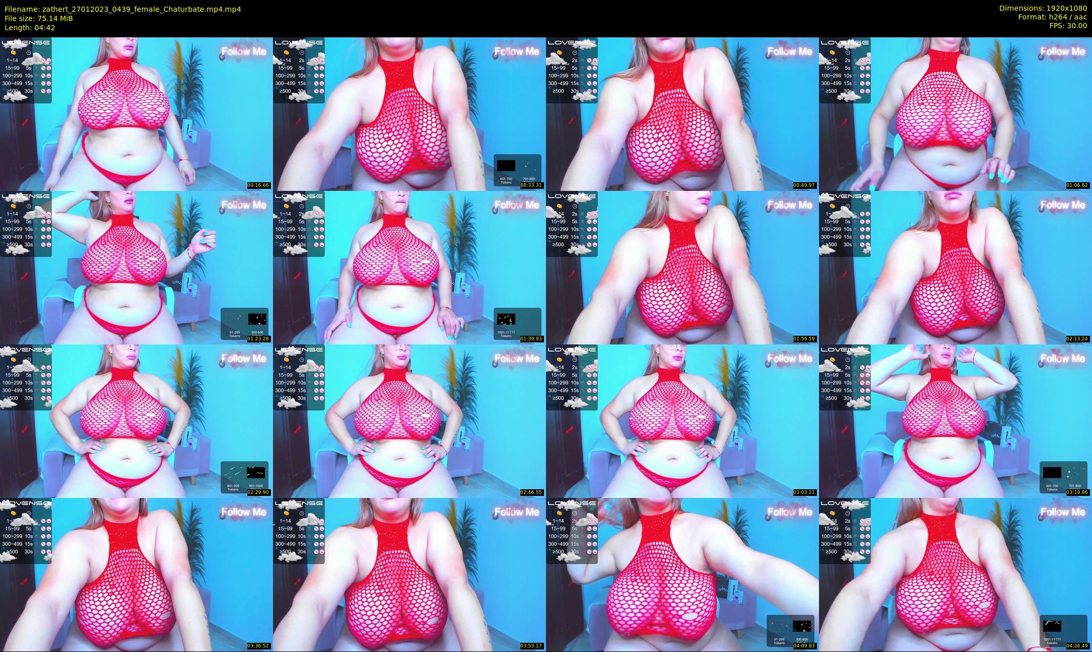 zathert — 5 minute Chaturbate female cam show recording, 1080p, Jan 27, 2023