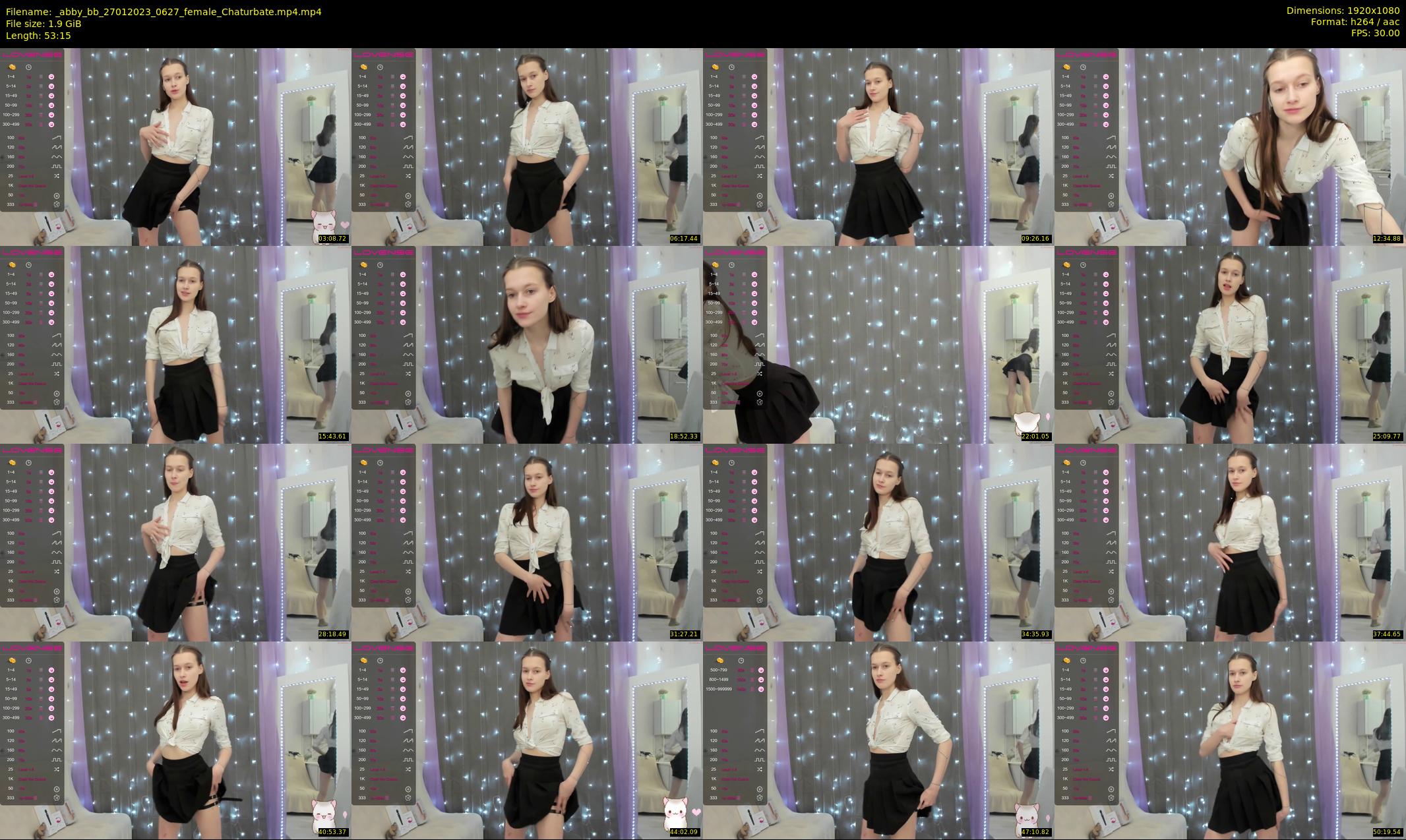 _abby_bb — 54 minute Chaturbate female cam show recording, 1080p, Jan 27, 2023