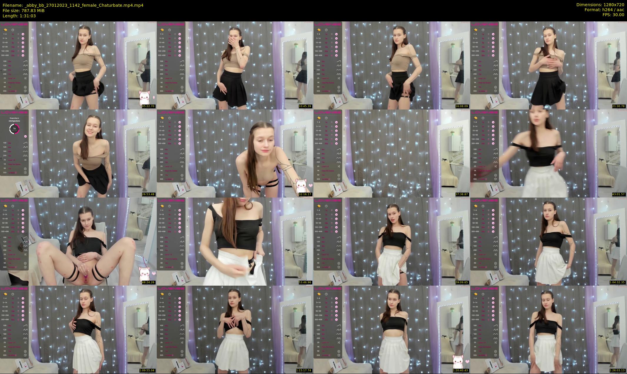 _abby_bb — 92 minute Chaturbate female cam show recording, 720p, Jan 27, 2023