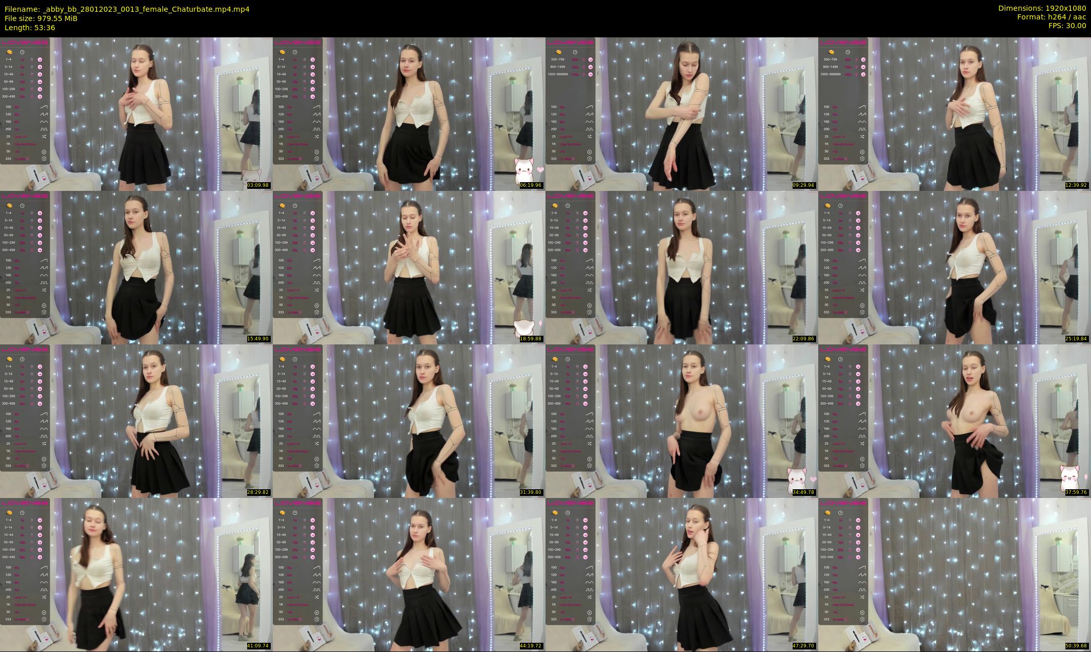 _abby_bb — 54 minute Chaturbate female cam show recording, 1080p, Jan 28, 2023