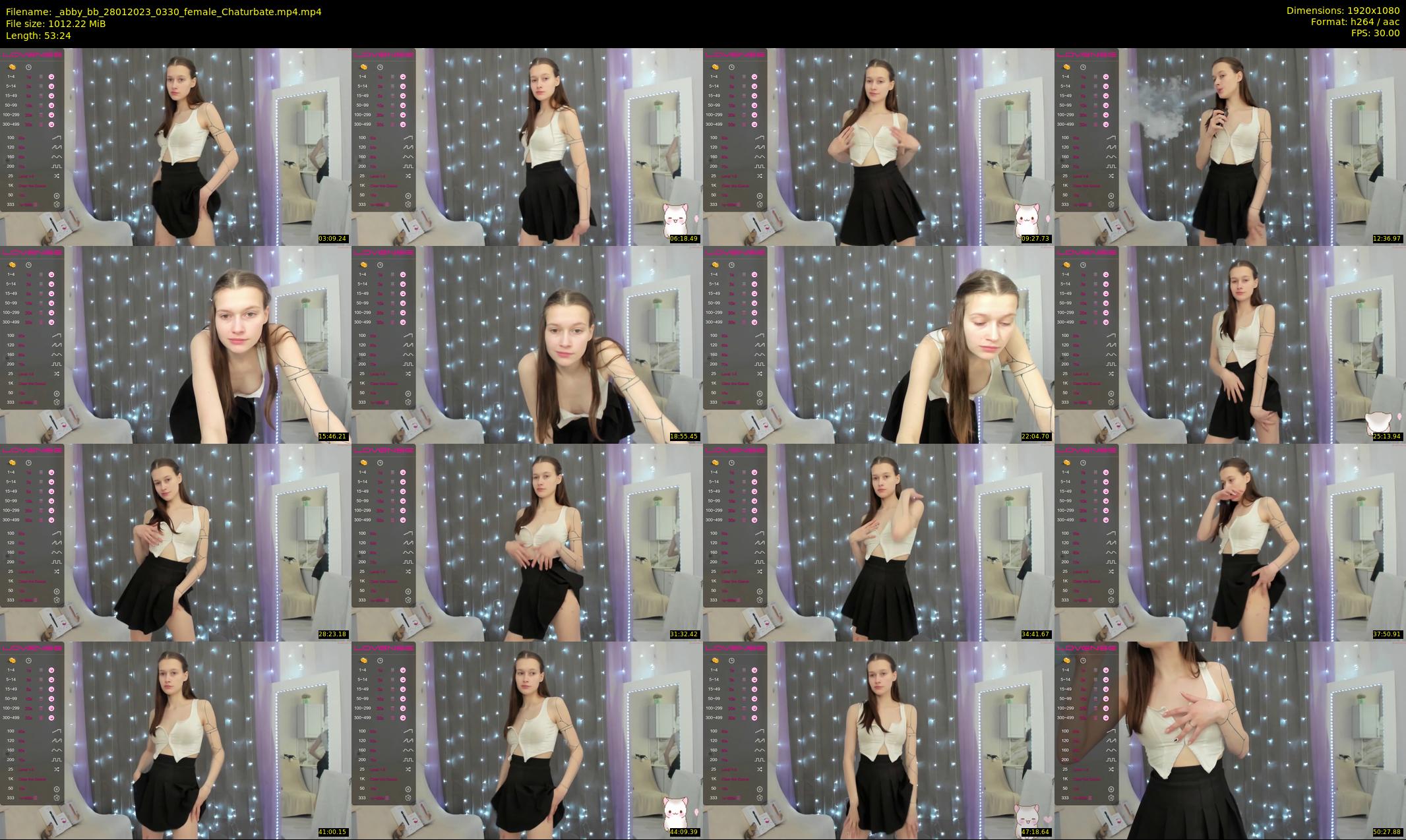 _abby_bb — 54 minute Chaturbate female cam show recording, 1080p, Jan 28, 2023