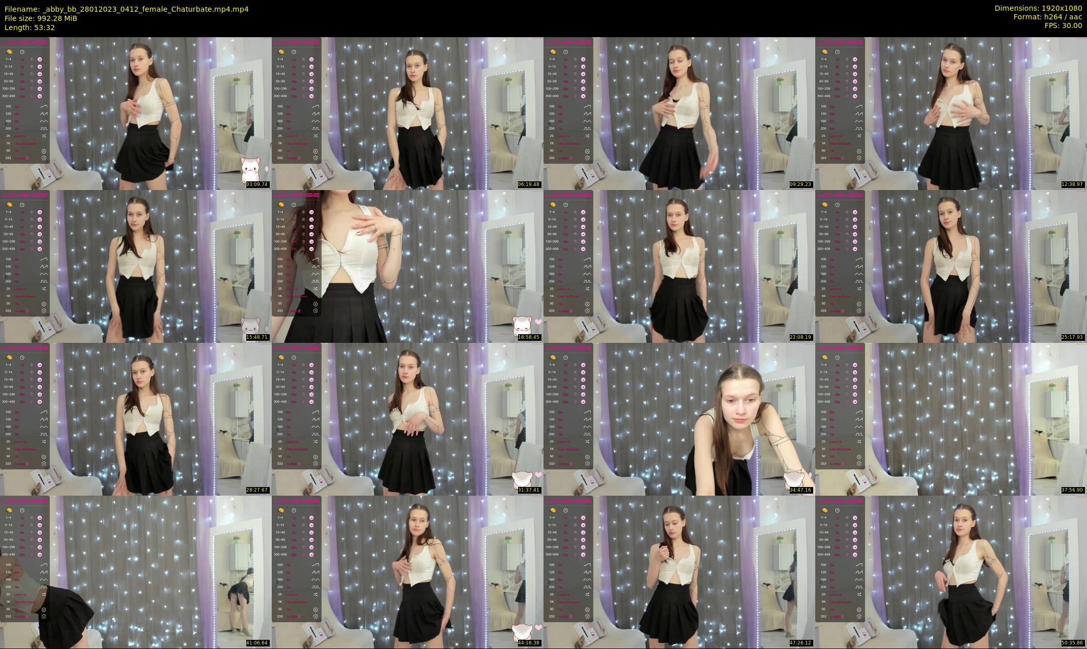 _abby_bb — 54 minute Chaturbate female cam show recording, 1080p, Jan 28, 2023