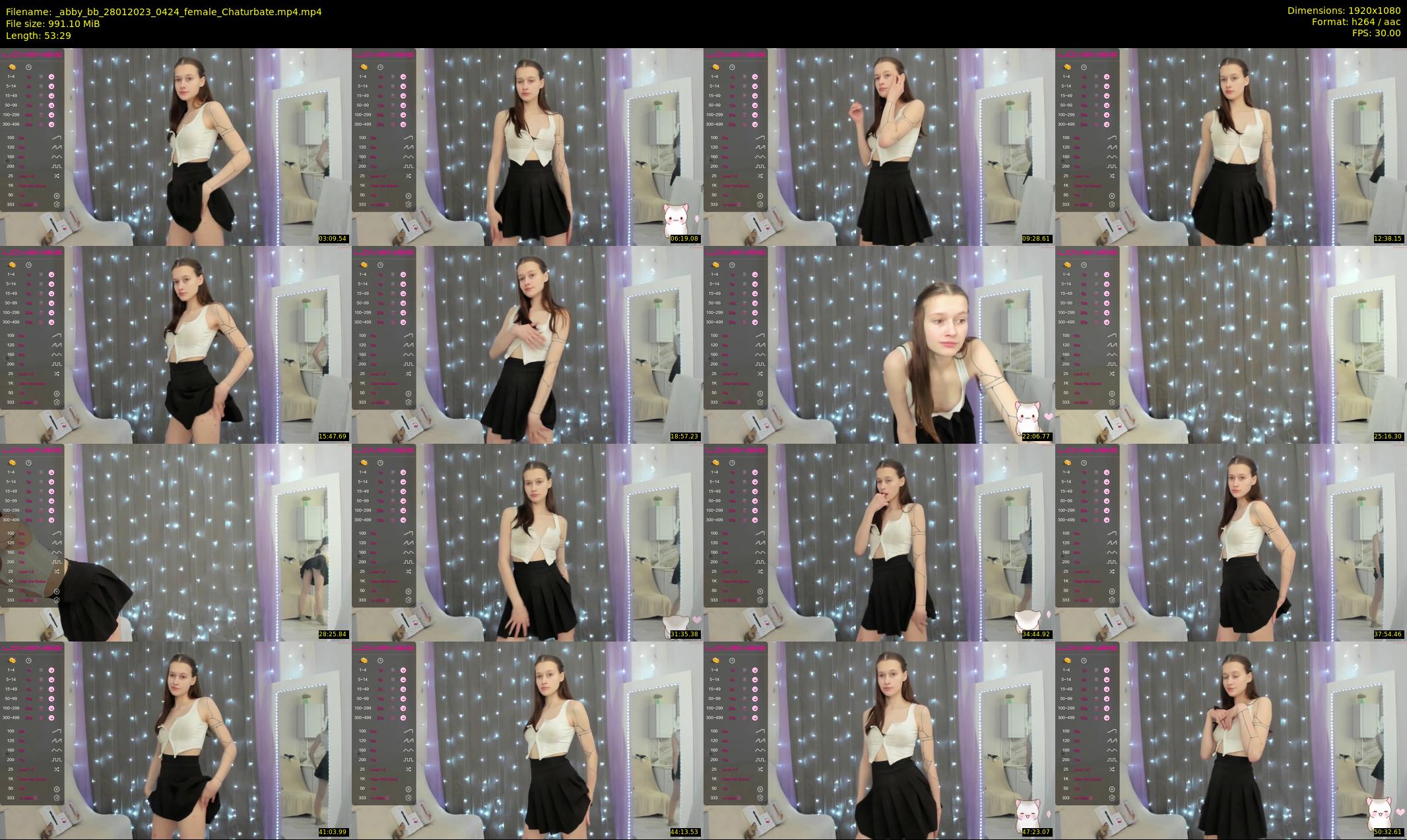 _abby_bb — 54 minute Chaturbate female cam show recording, 1080p, Jan 28, 2023
