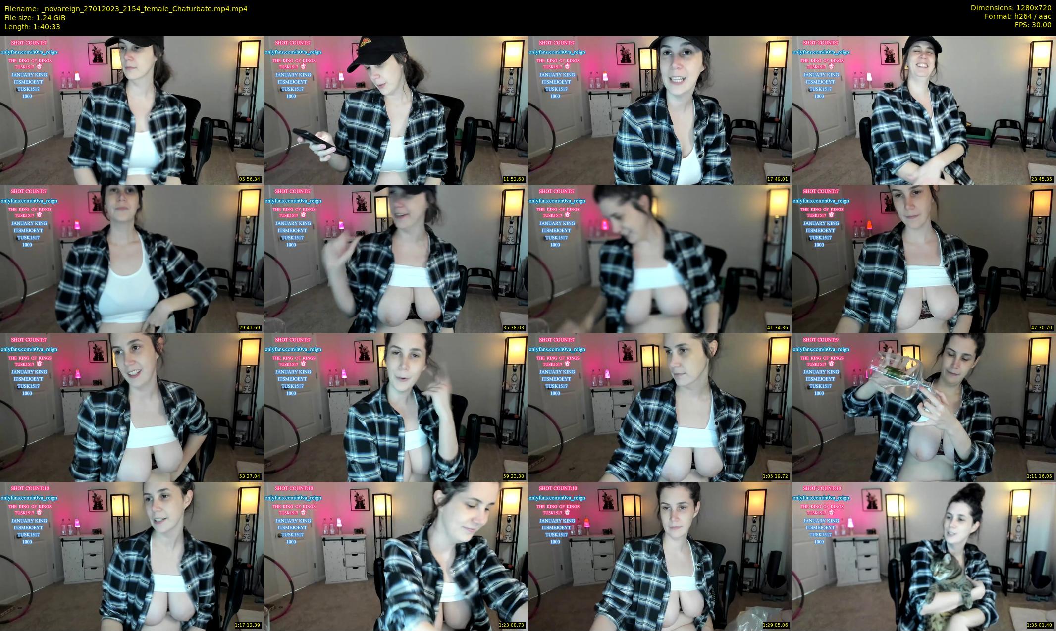 _novareign — 101 minute Chaturbate female cam show recording, 720p, Jan 27, 2023