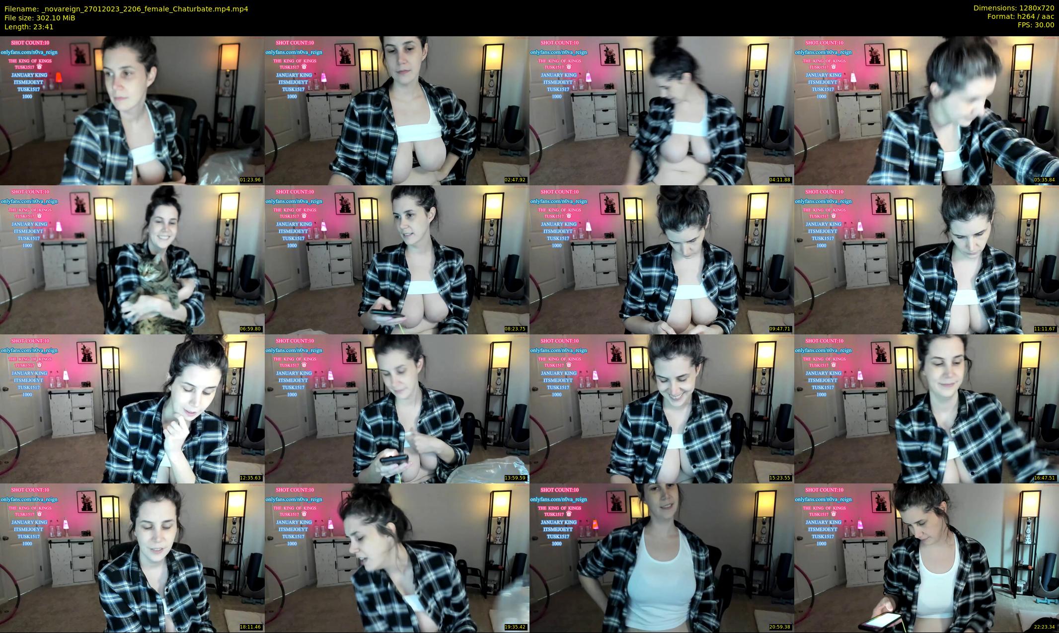_novareign — 24 minute Chaturbate female cam show recording, 720p, Jan 27, 2023