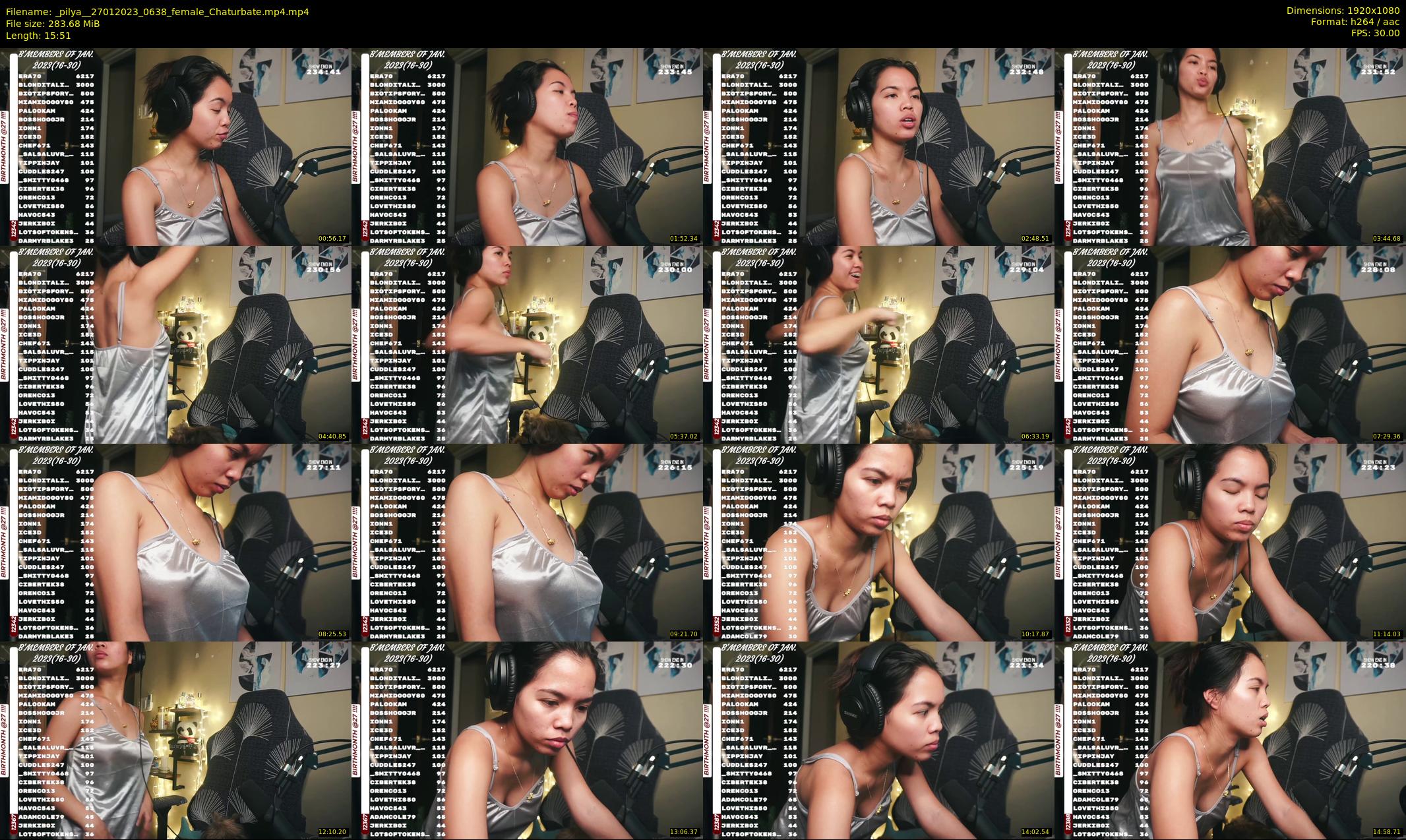 _pilya_ — 16 minute Chaturbate female cam show recording, 1080p, Jan 27, 2023