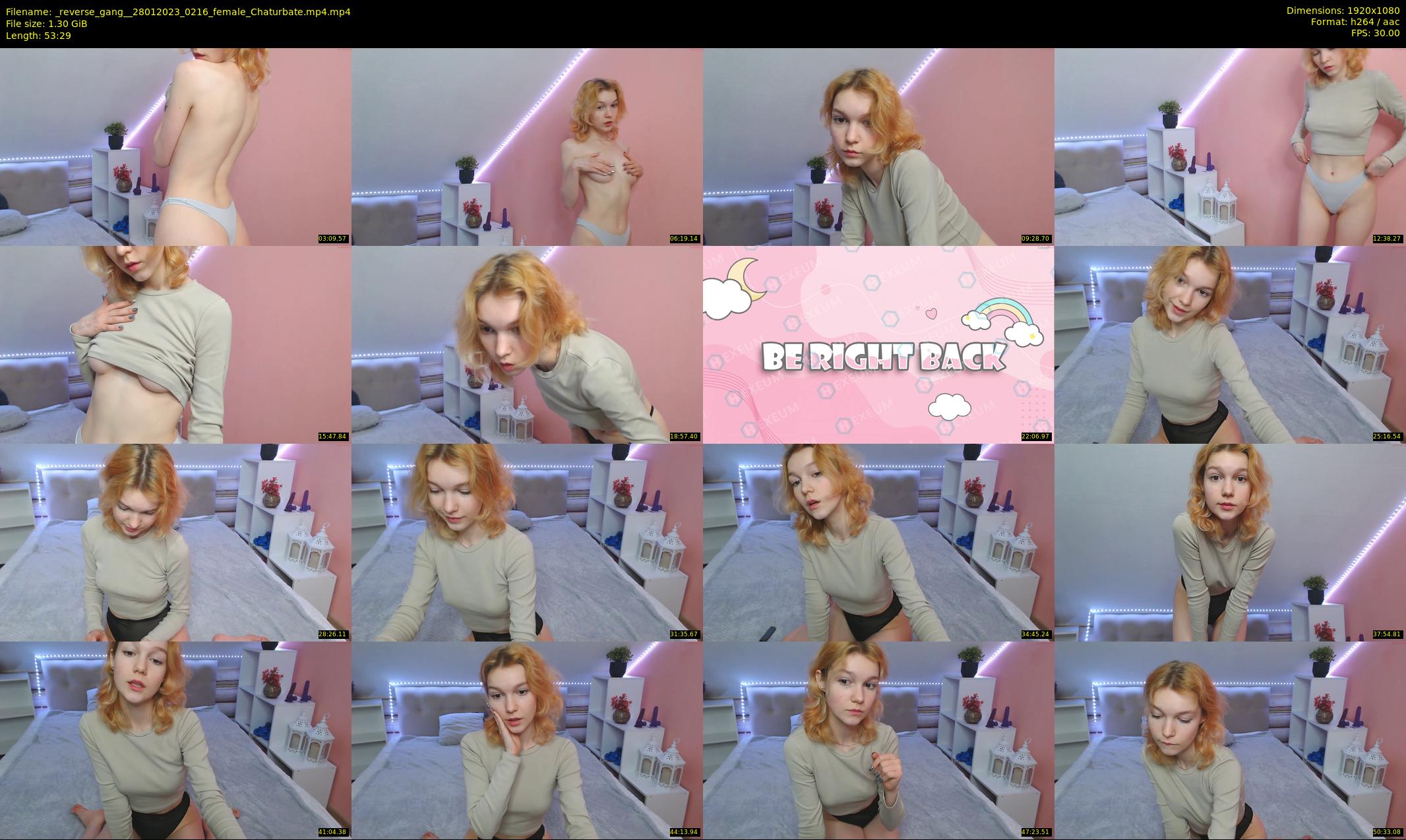 _reverse_gang_ — 54 minute Chaturbate couple cam show recording, 1080p, Jan 28, 2023