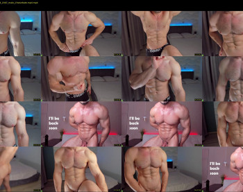 adam_muscle_ — 65 minute Chaturbate male cam show recording, 1080p, Jan 27, 2023