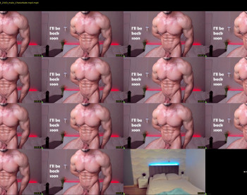 adam_muscle_ — 34 minute Chaturbate male cam show recording, 1080p, Jan 27, 2023