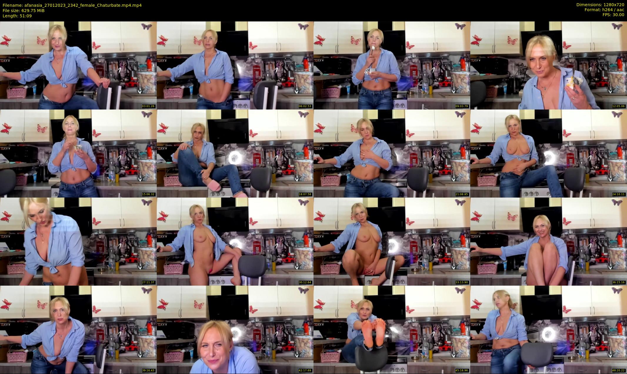 afanasia — 52 minute Chaturbate female cam show recording, 720p, Jan 27, 2023