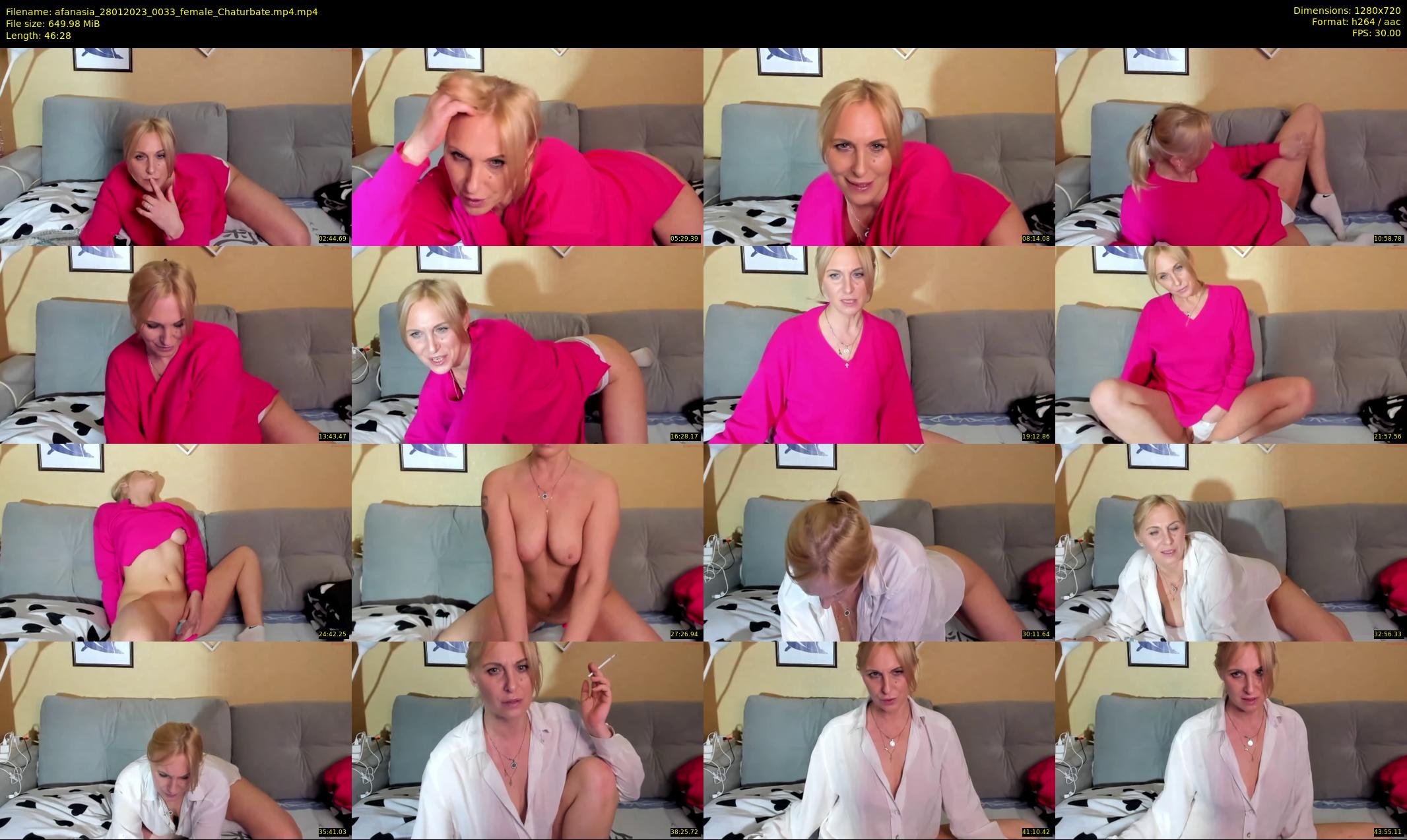 afanasia — 47 minute Chaturbate female cam show recording, 720p, Jan 28, 2023