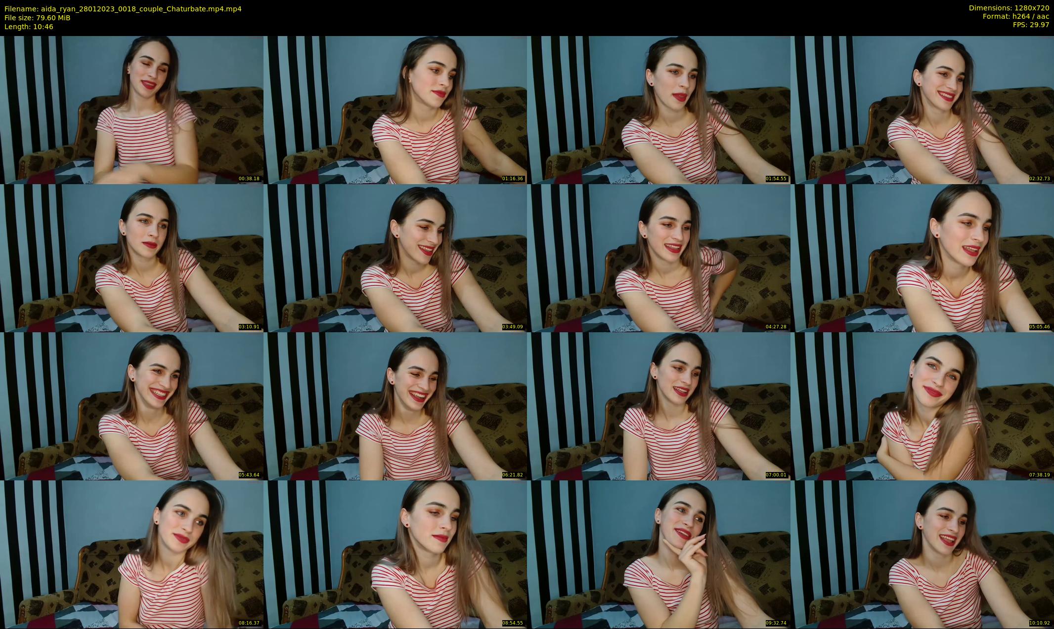 aida_ryan — 11 minute Chaturbate couple cam show recording, 720p, Jan 28, 2023