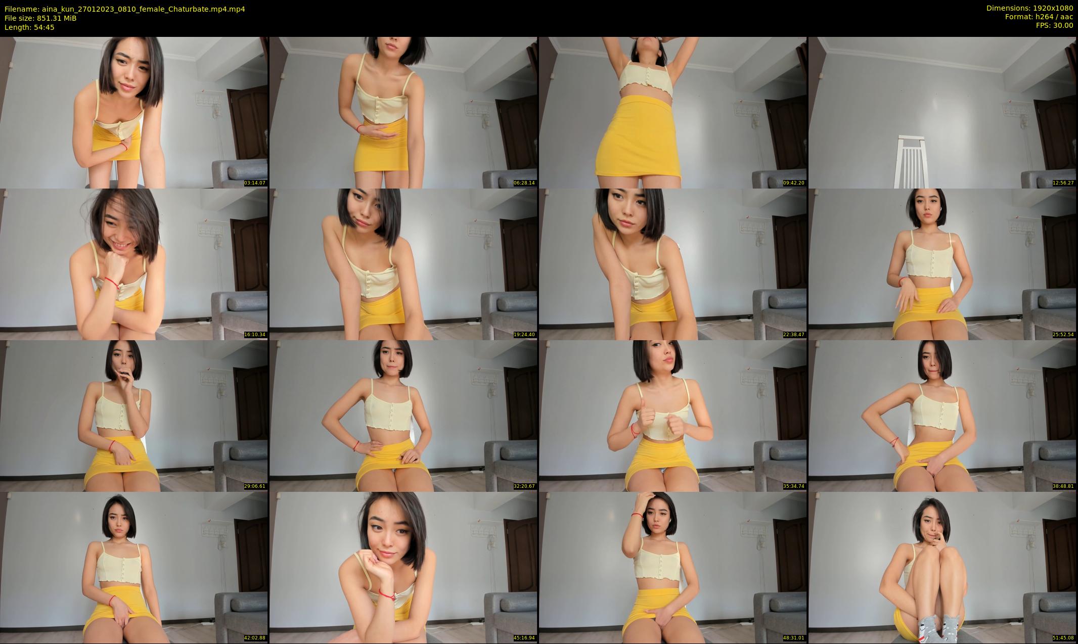 aina_kun — 55 minute Chaturbate female cam show recording, 1080p, Jan 27, 2023