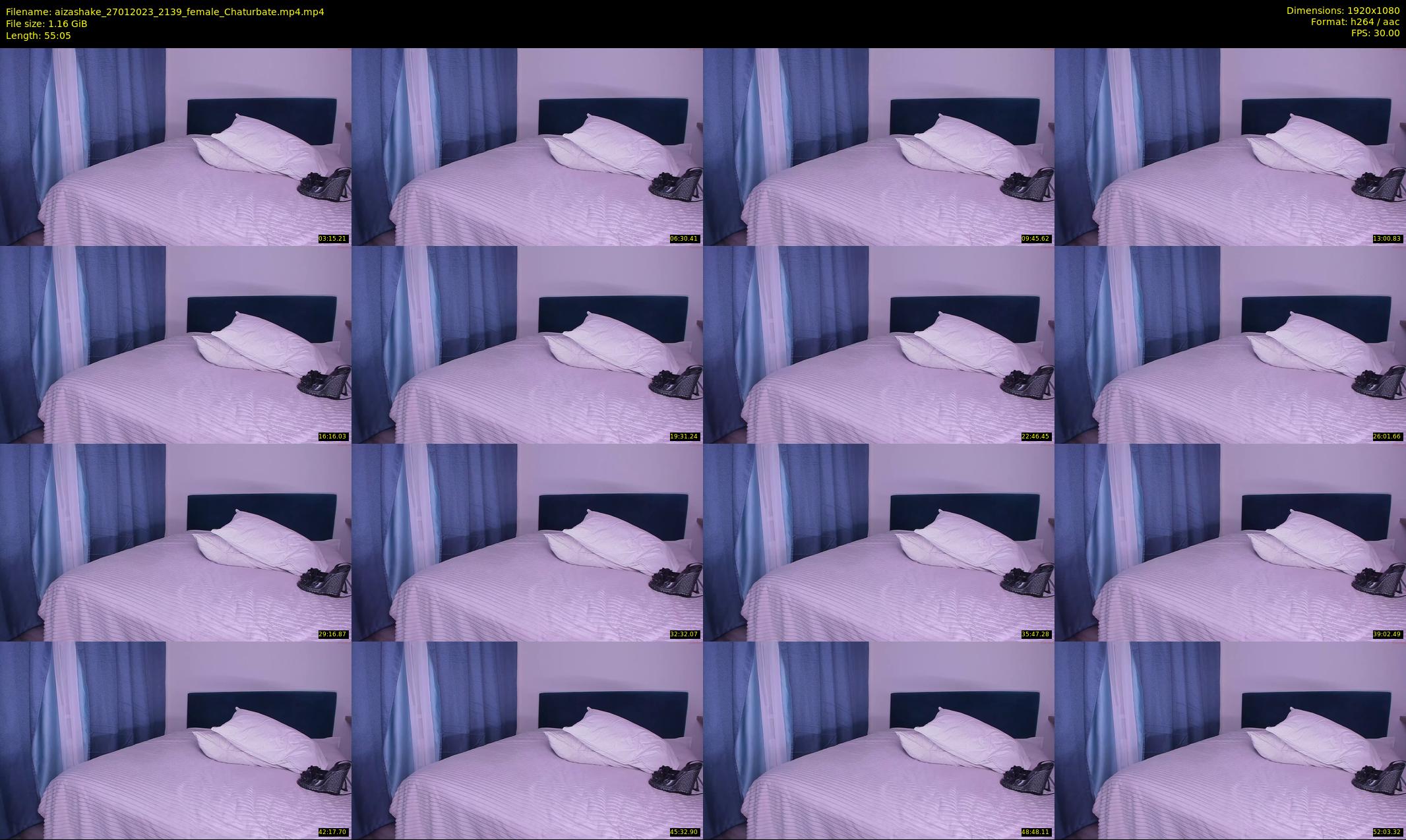 aizashake — 56 minute Chaturbate female cam show recording, 1080p, Jan 27, 2023