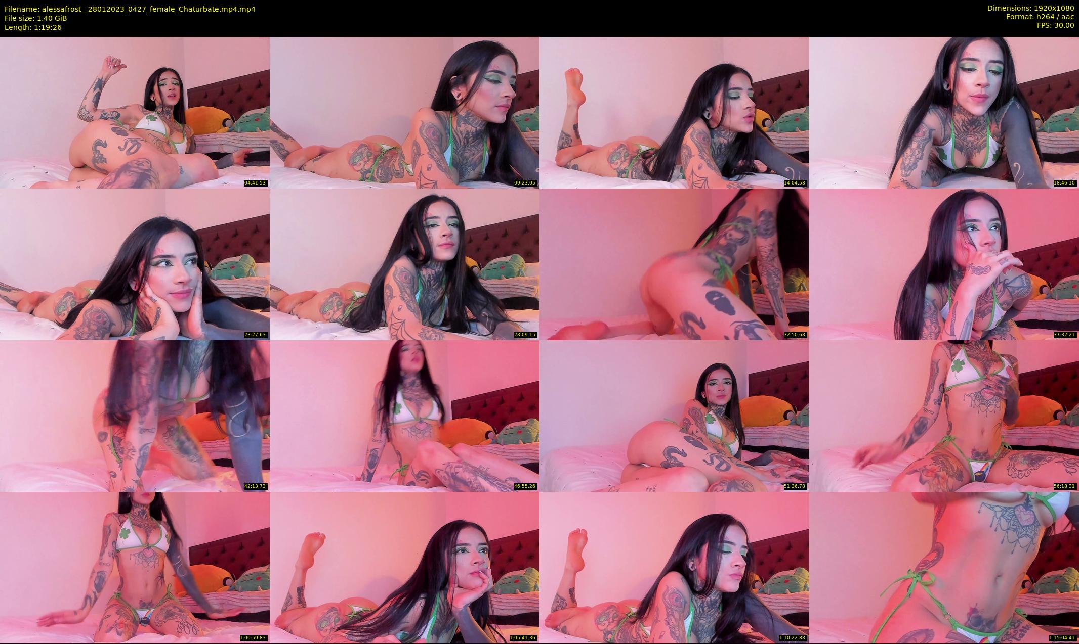 alessafrost_ — 80 minute Chaturbate female cam show recording, 1080p, Jan 28, 2023