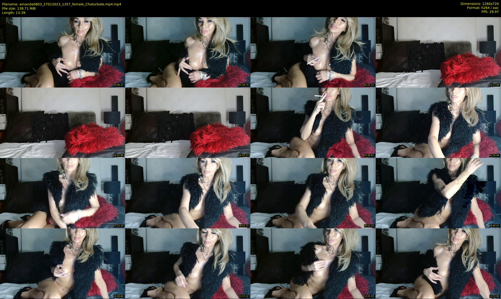 amanda0803 — 14 minute Chaturbate female cam show recording, 720p, Jan 27, 2023