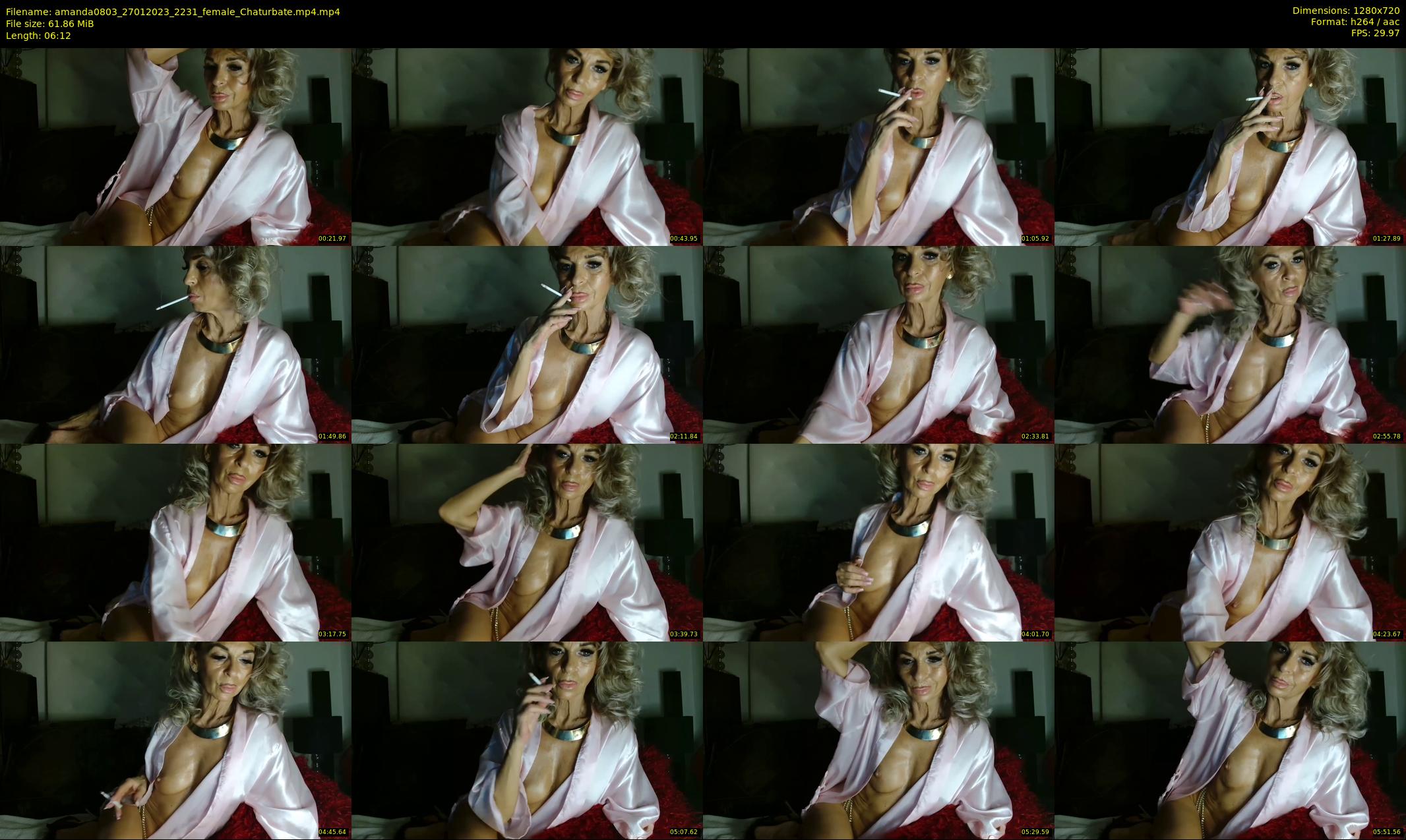 amanda0803 — 7 minute Chaturbate female cam show recording, 720p, Jan 27, 2023