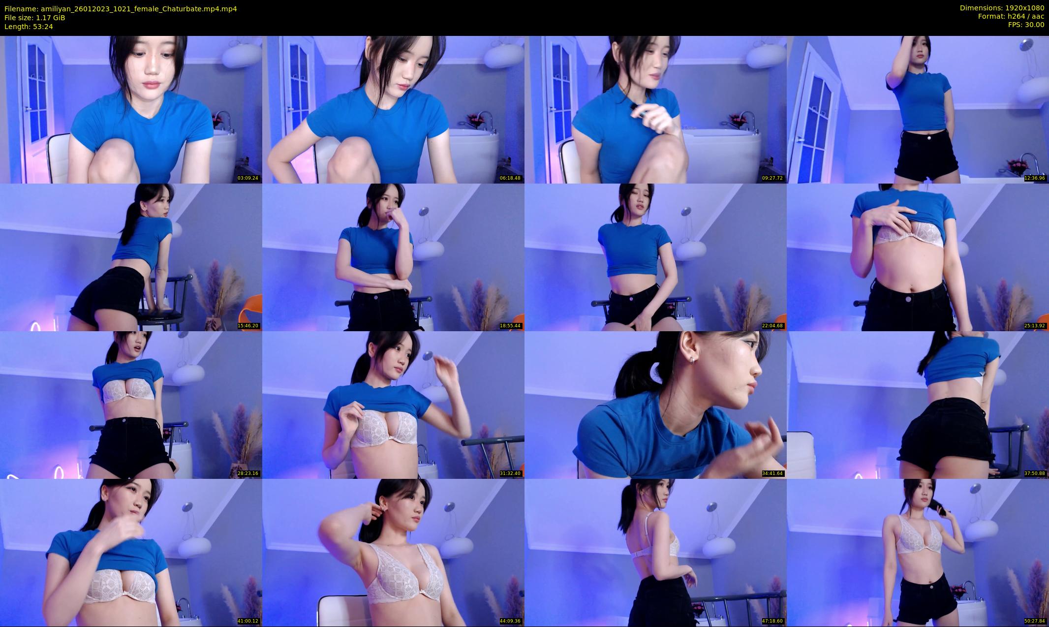amiliyan — 54 minute Chaturbate female cam show recording, 1080p, Jan 26, 2023