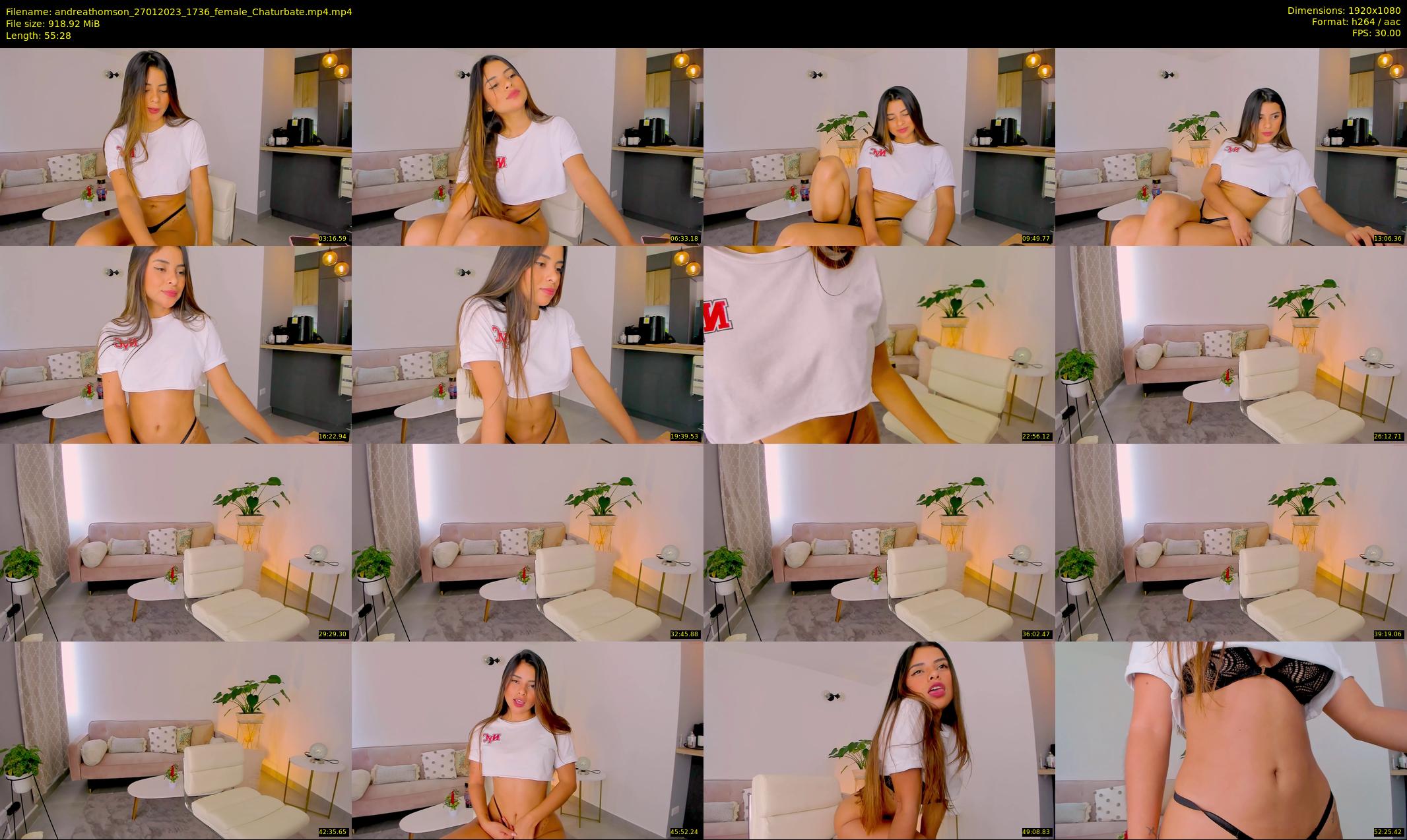 andreathomson — 56 minute Chaturbate female cam show recording, 1080p, Jan 27, 2023