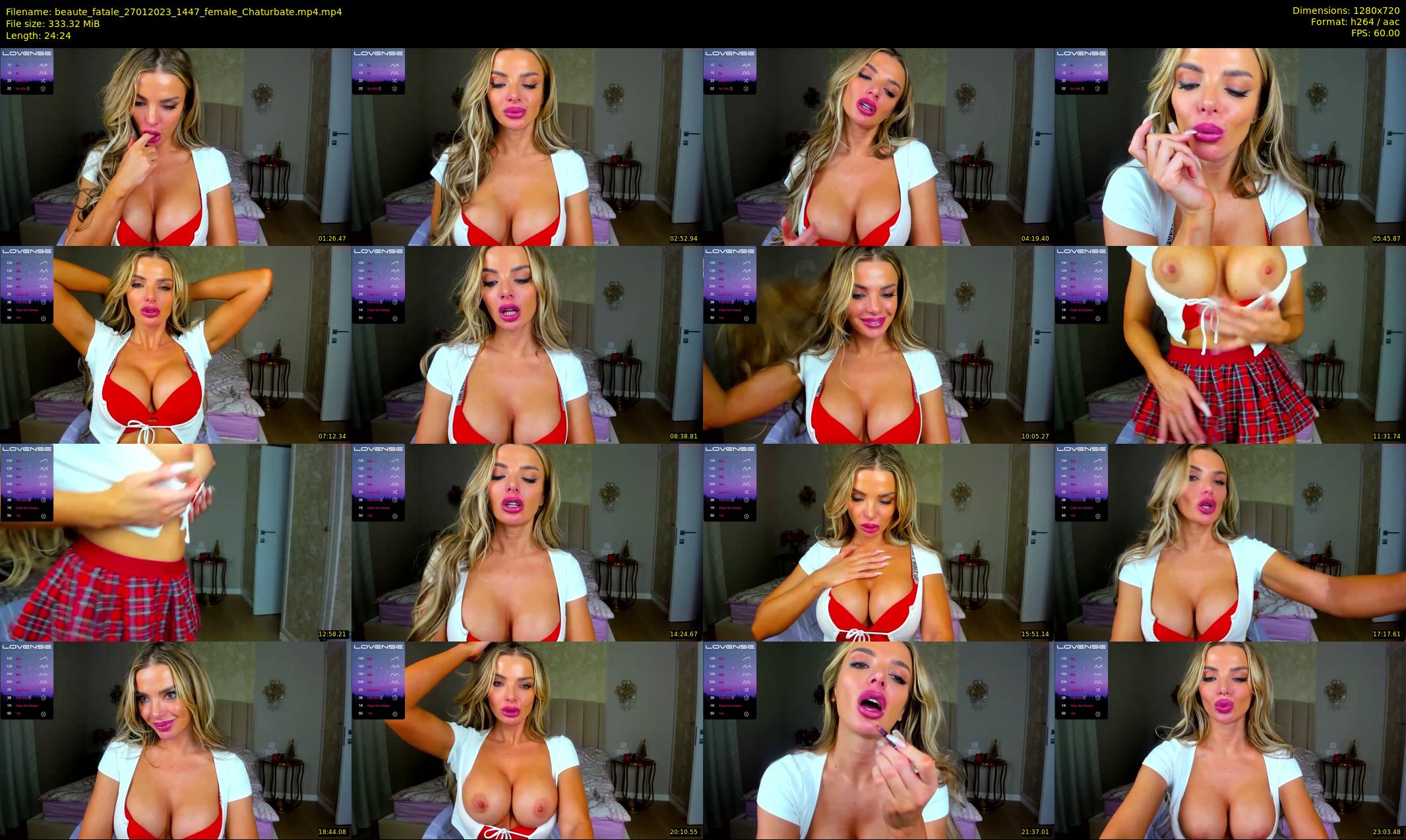 beaute_fatale — 25 minute Chaturbate female cam show recording, 720p, Jan 27, 2023