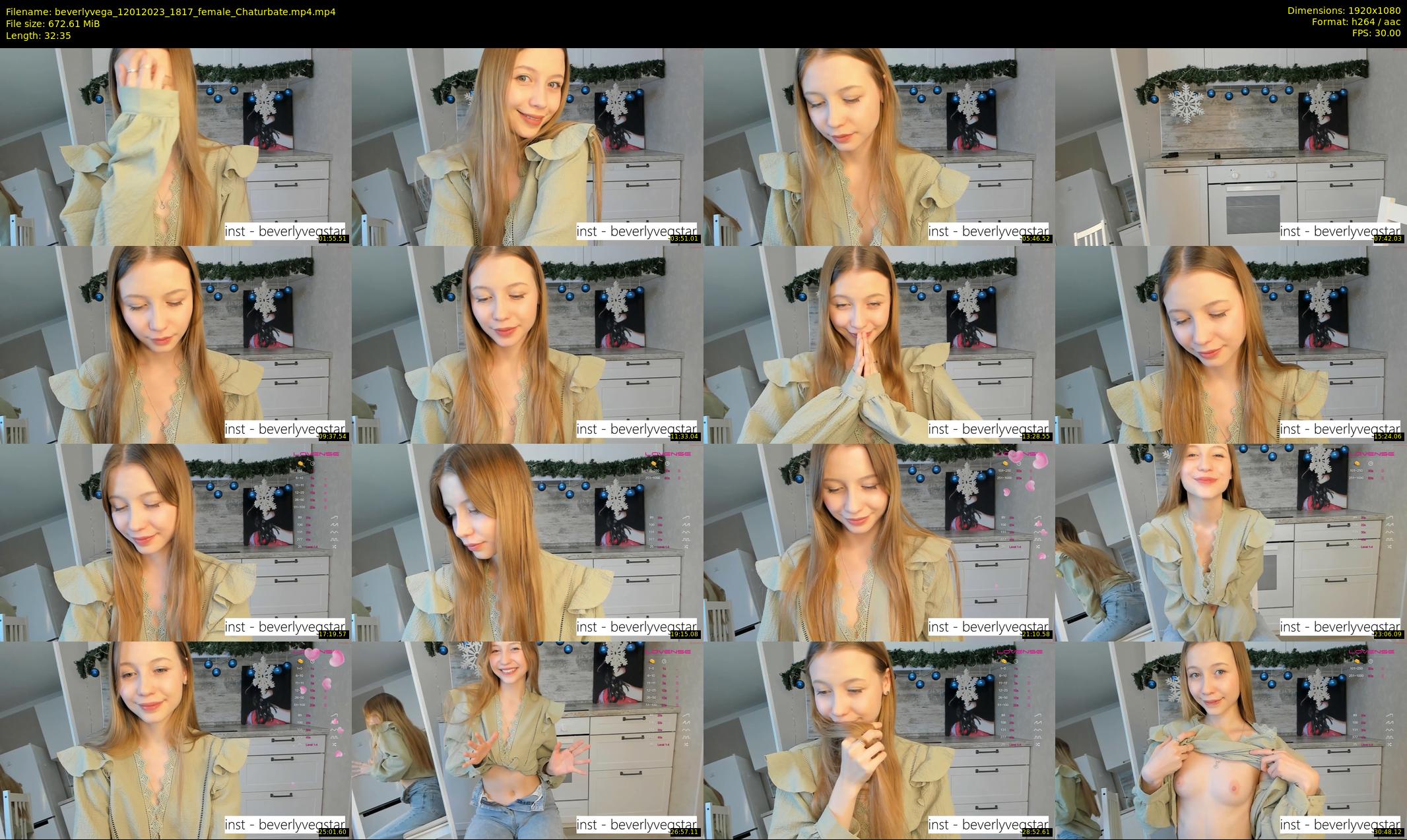 beverlyvega — 33 minute Chaturbate couple cam show recording, 1080p, Jan 12, 2023