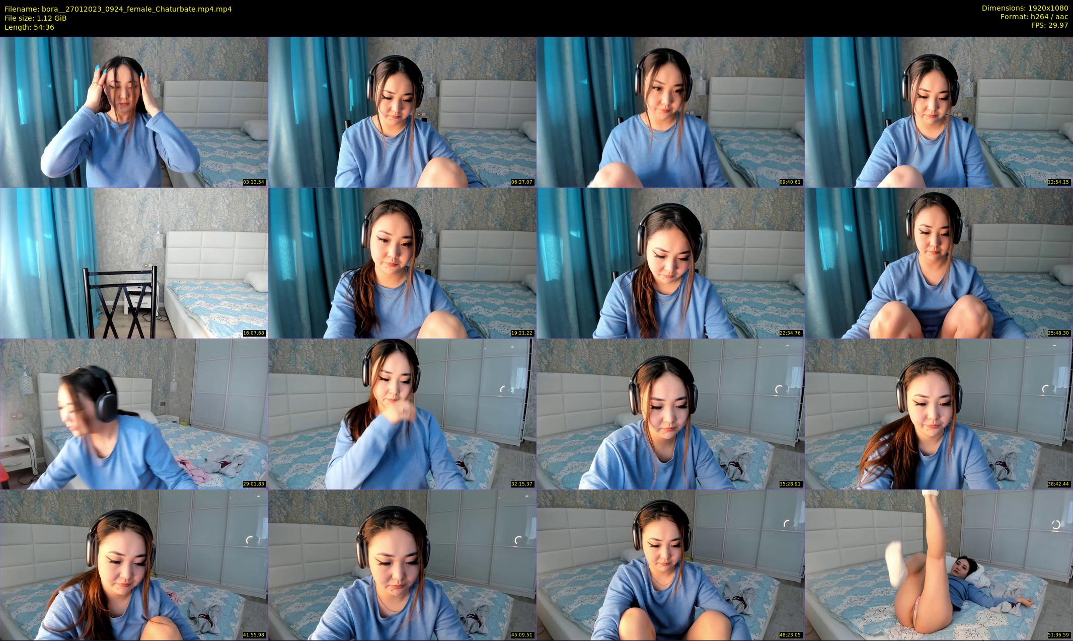 bora_ — 55 minute Chaturbate female cam show recording, 1080p, Jan 27, 2023