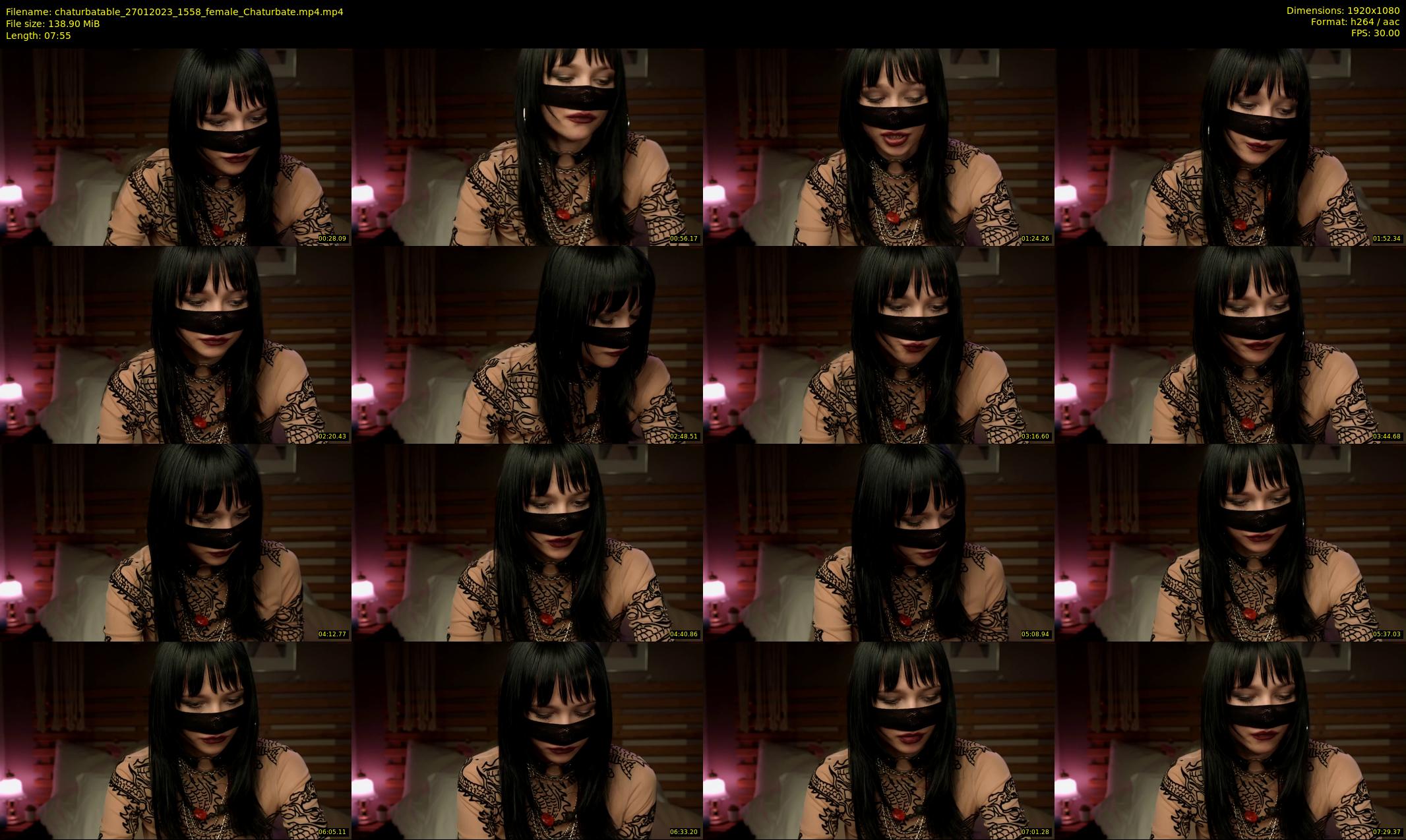 chaturbatable — 8 minute Chaturbate couple cam show recording, 1080p, Jan 27, 2023