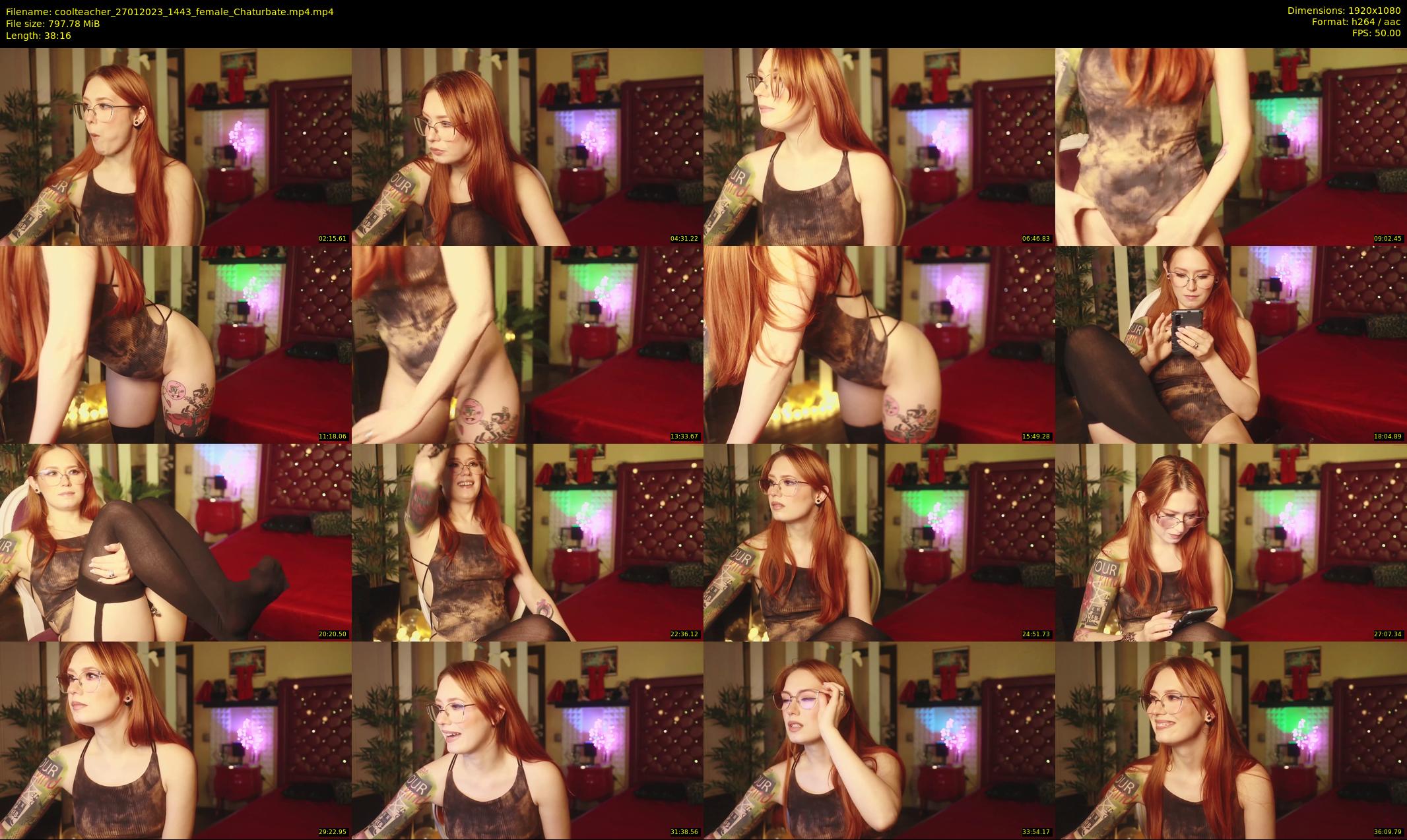 coolteacher — 39 minute Chaturbate female cam show recording, 1080p, Jan 27, 2023