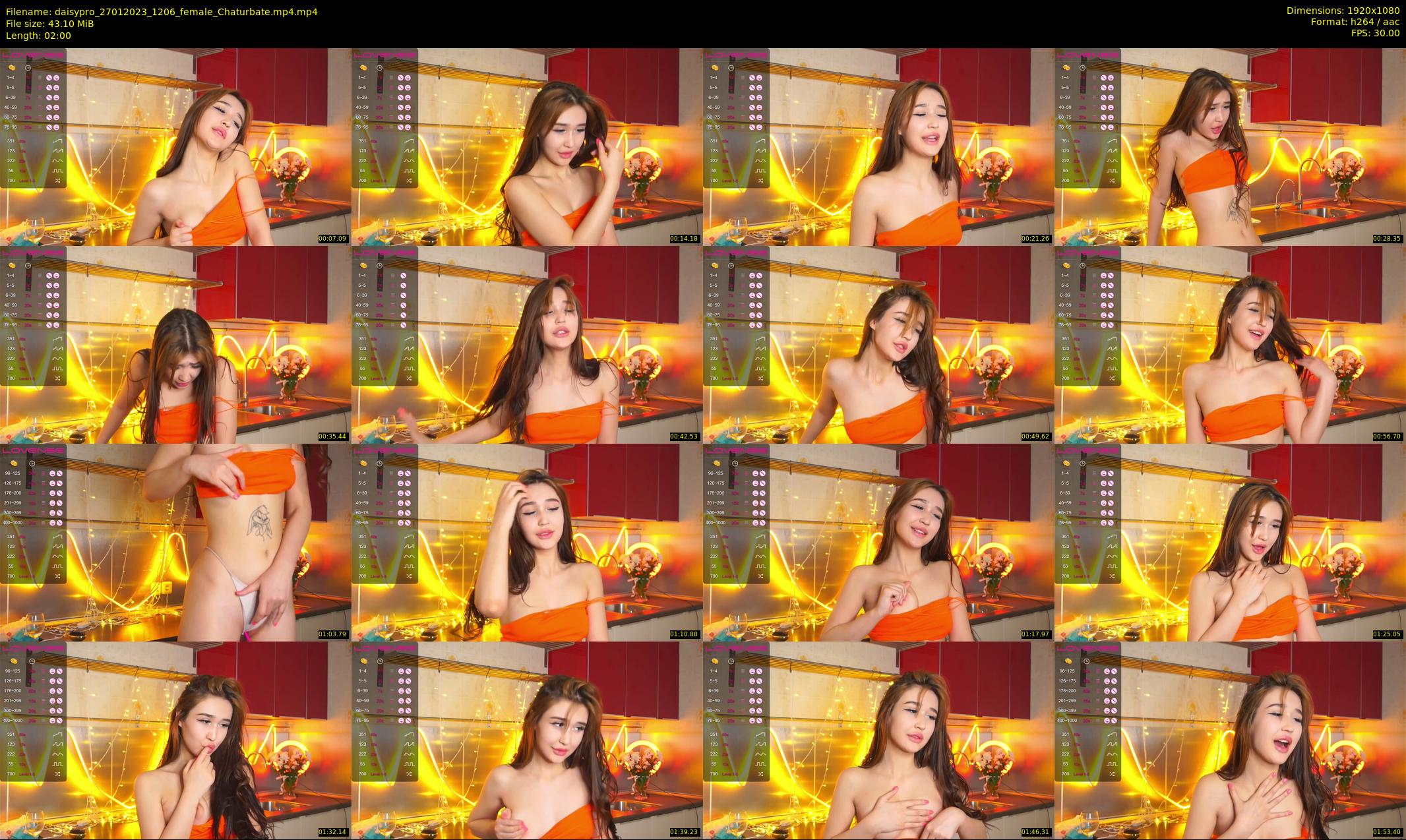 daisypro — 2 minute Chaturbate couple cam show recording, 1080p, Jan 27, 2023