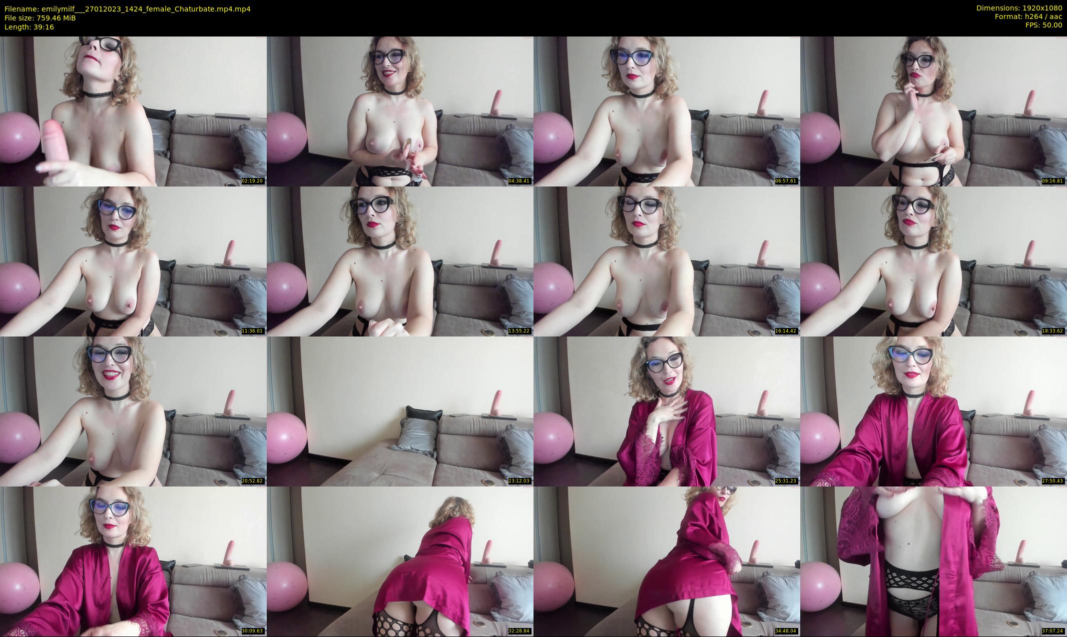 emilymilf__ — 40 minute Chaturbate female cam show recording, 1080p, Jan 27, 2023
