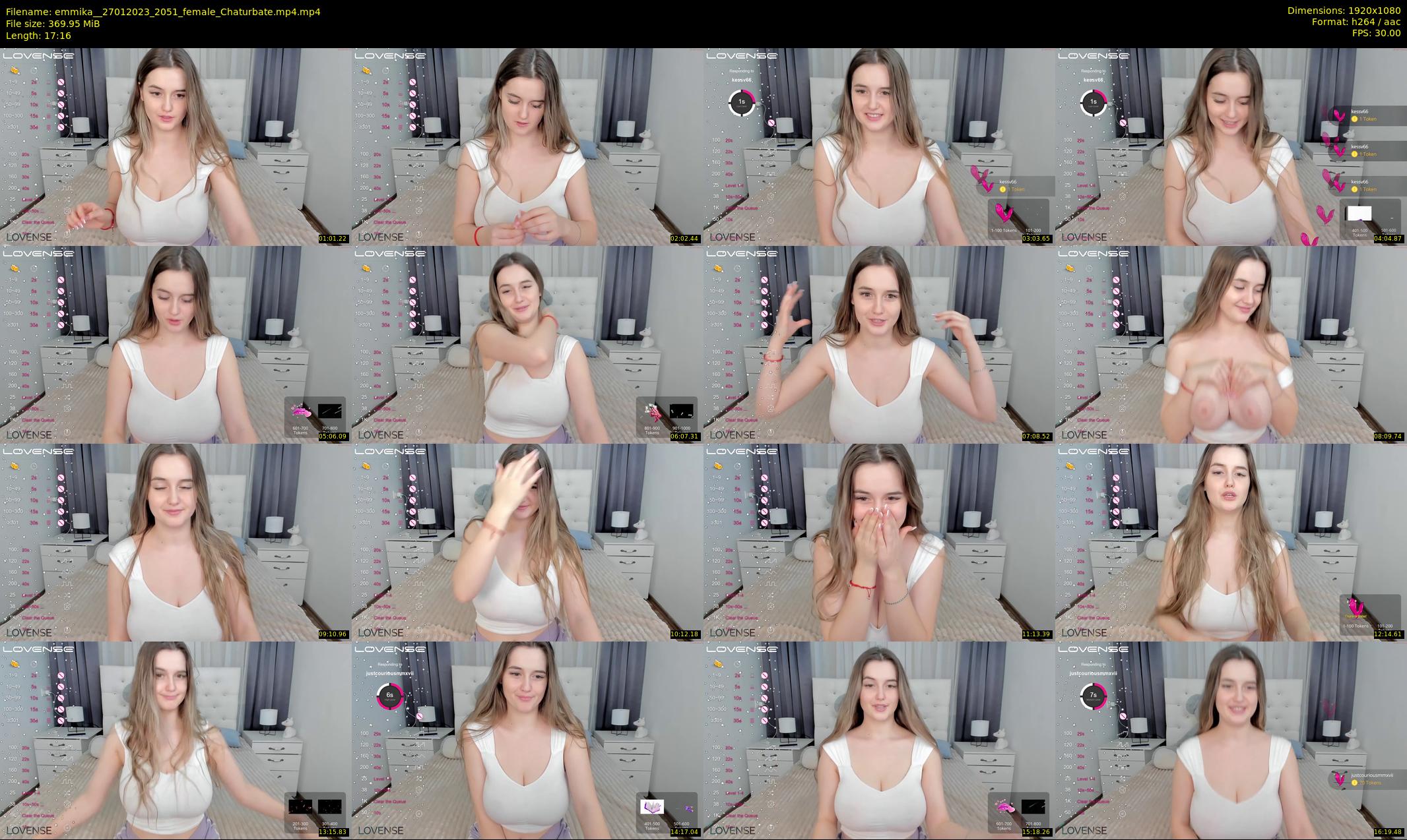 emmika_ — 18 minute Chaturbate female cam show recording, 1080p, Jan 27, 2023