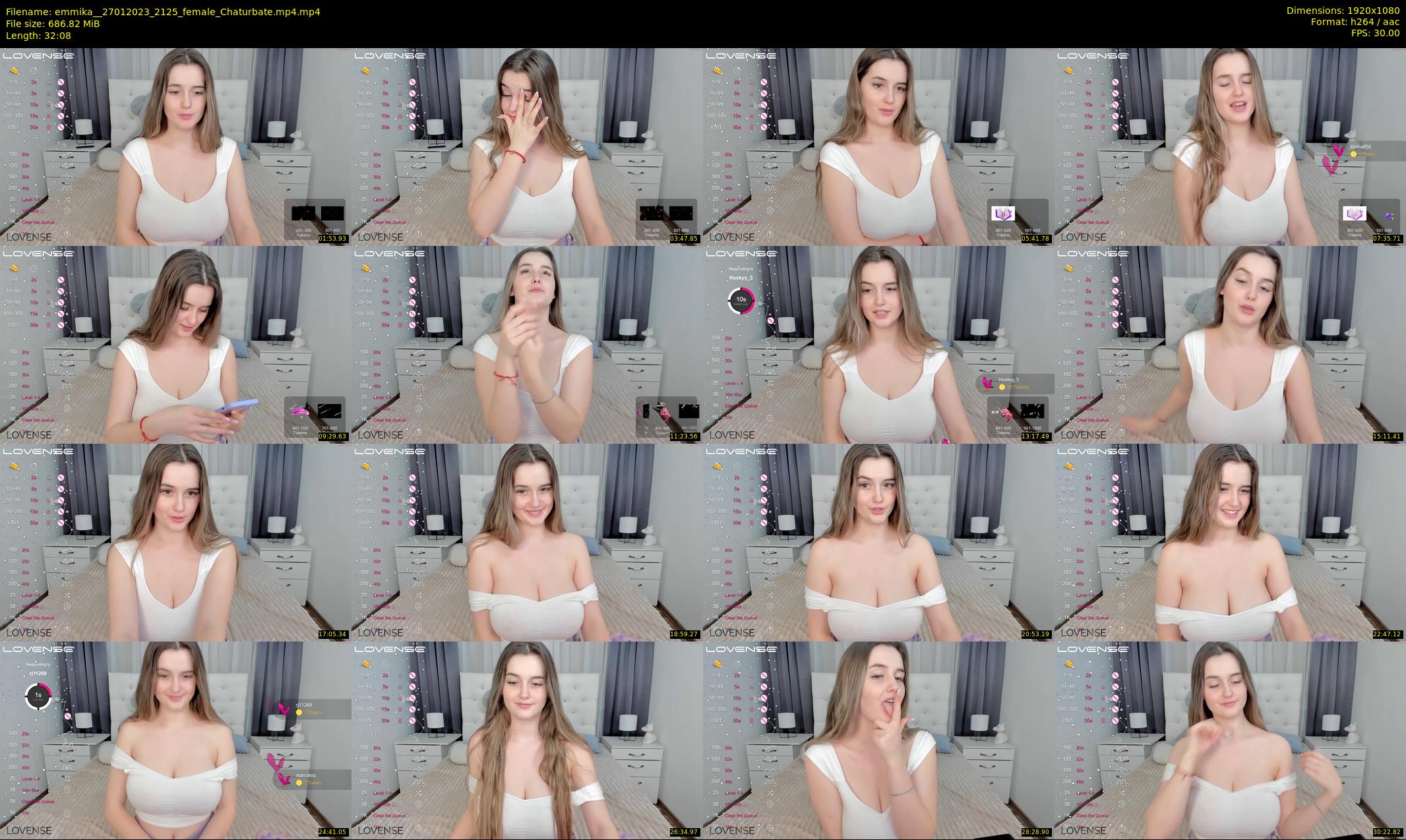 emmika_ — 33 minute Chaturbate female cam show recording, 1080p, Jan 27, 2023
