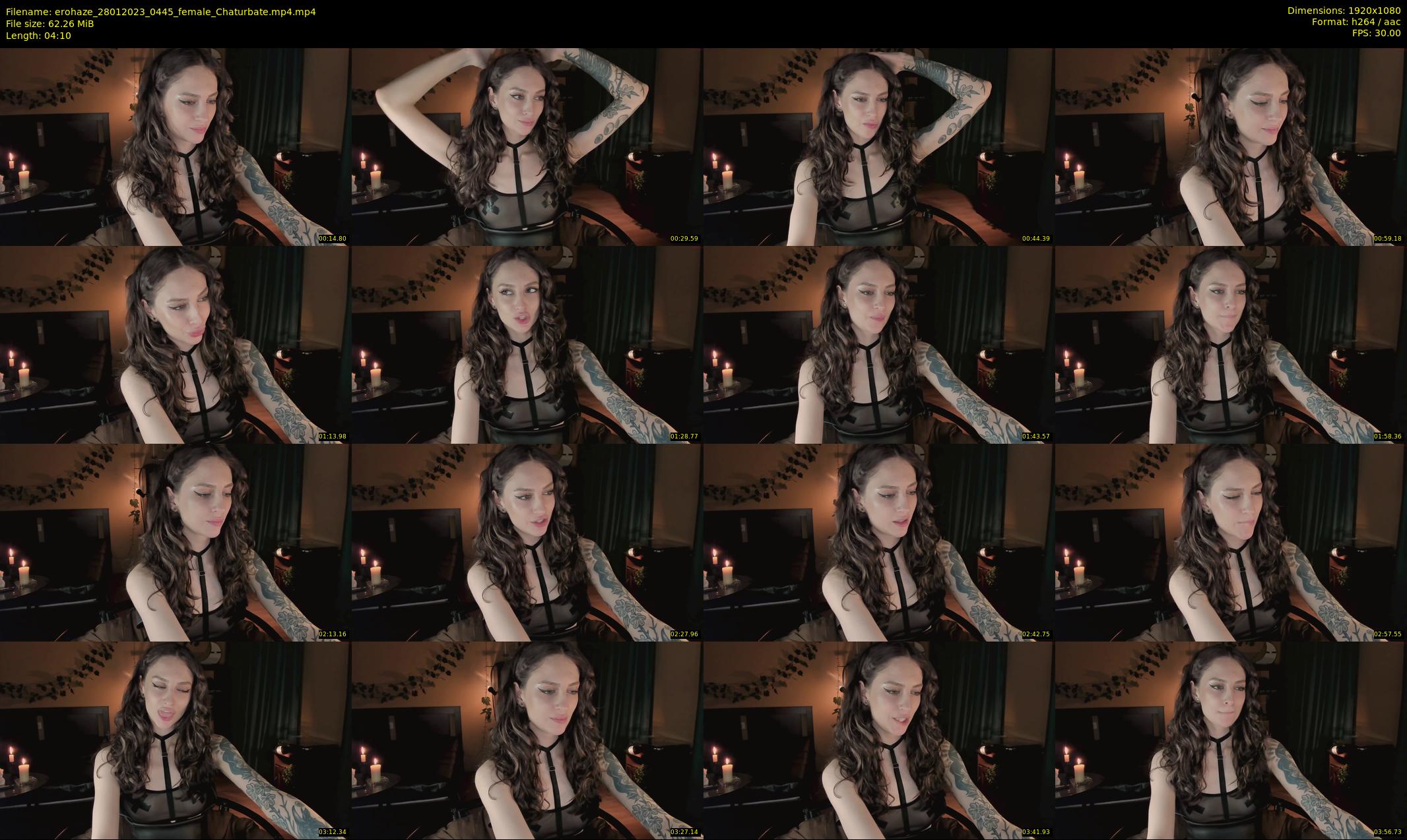 erohaze — 5 minute Chaturbate female cam show recording, 1080p, Jan 28, 2023