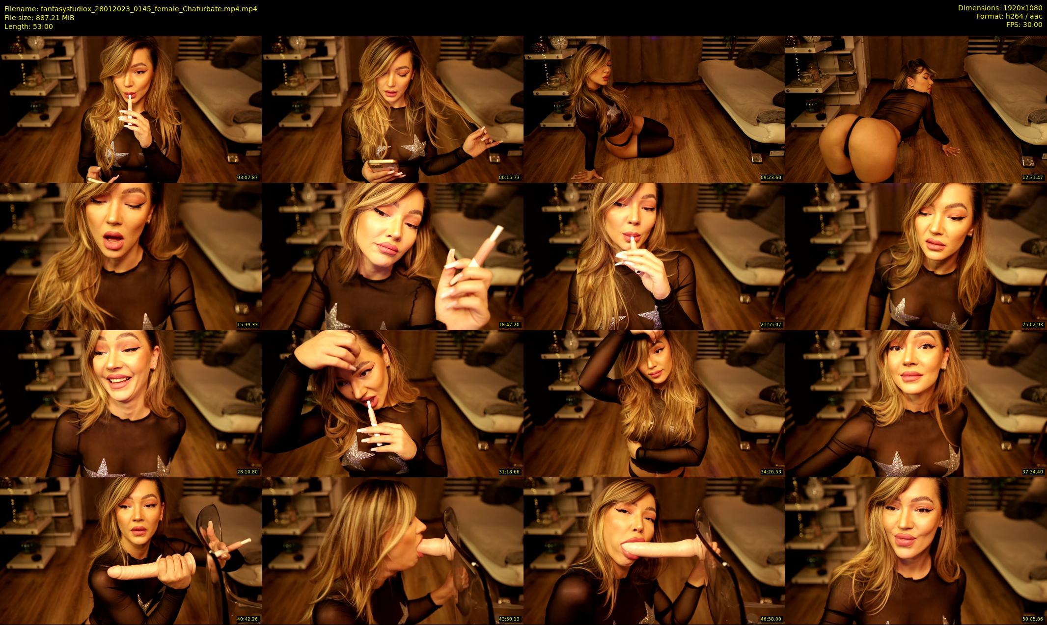 fantasystudiox — 53 minute Chaturbate female cam show recording, 1080p, Jan 28, 2023