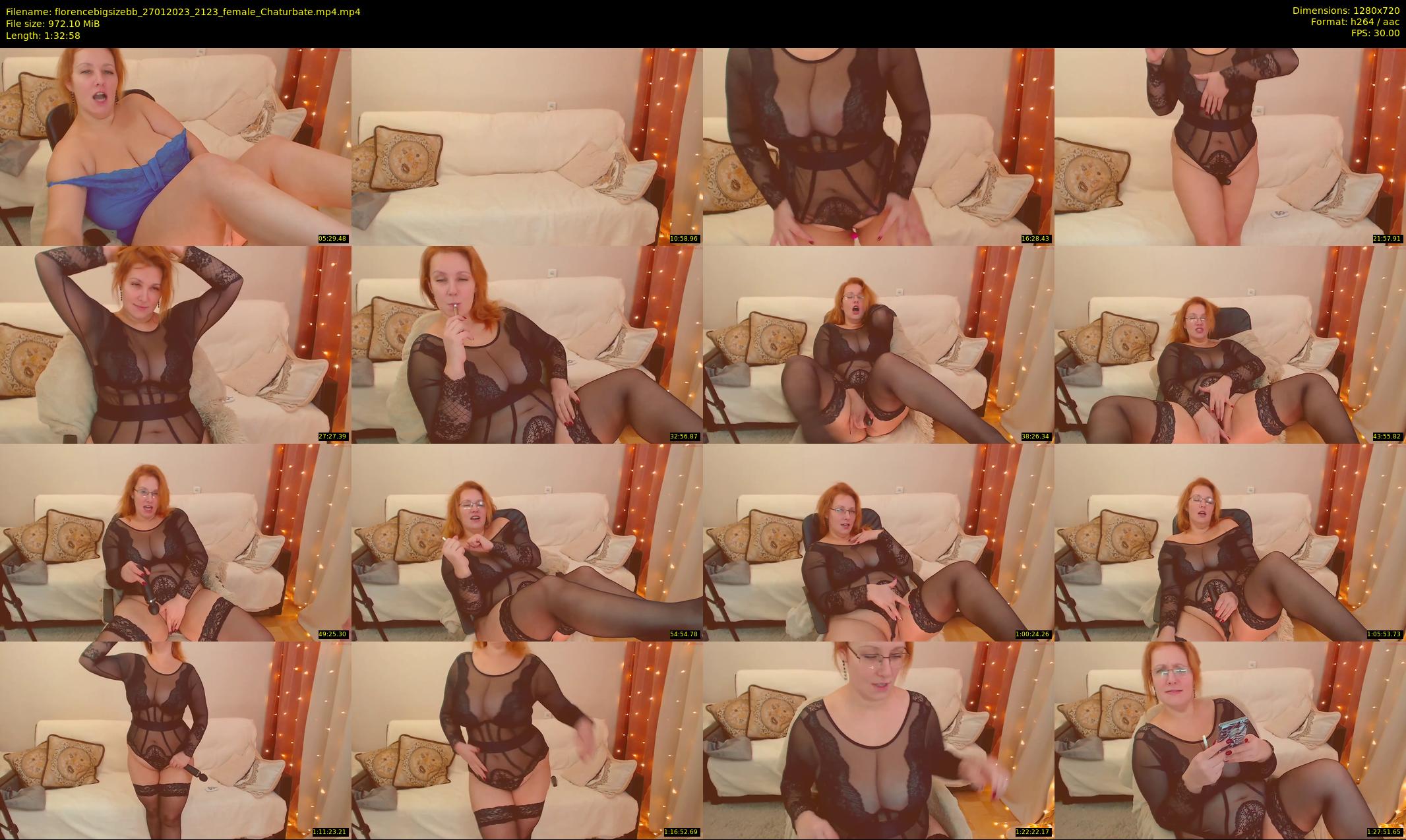 florencebigsizebb — 93 minute Chaturbate female cam show recording, 720p, Jan 27, 2023