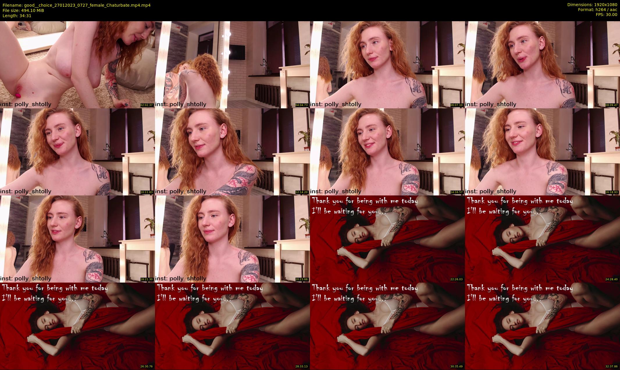 good__choice — 35 minute Chaturbate female cam show recording, 1080p, Jan 27, 2023