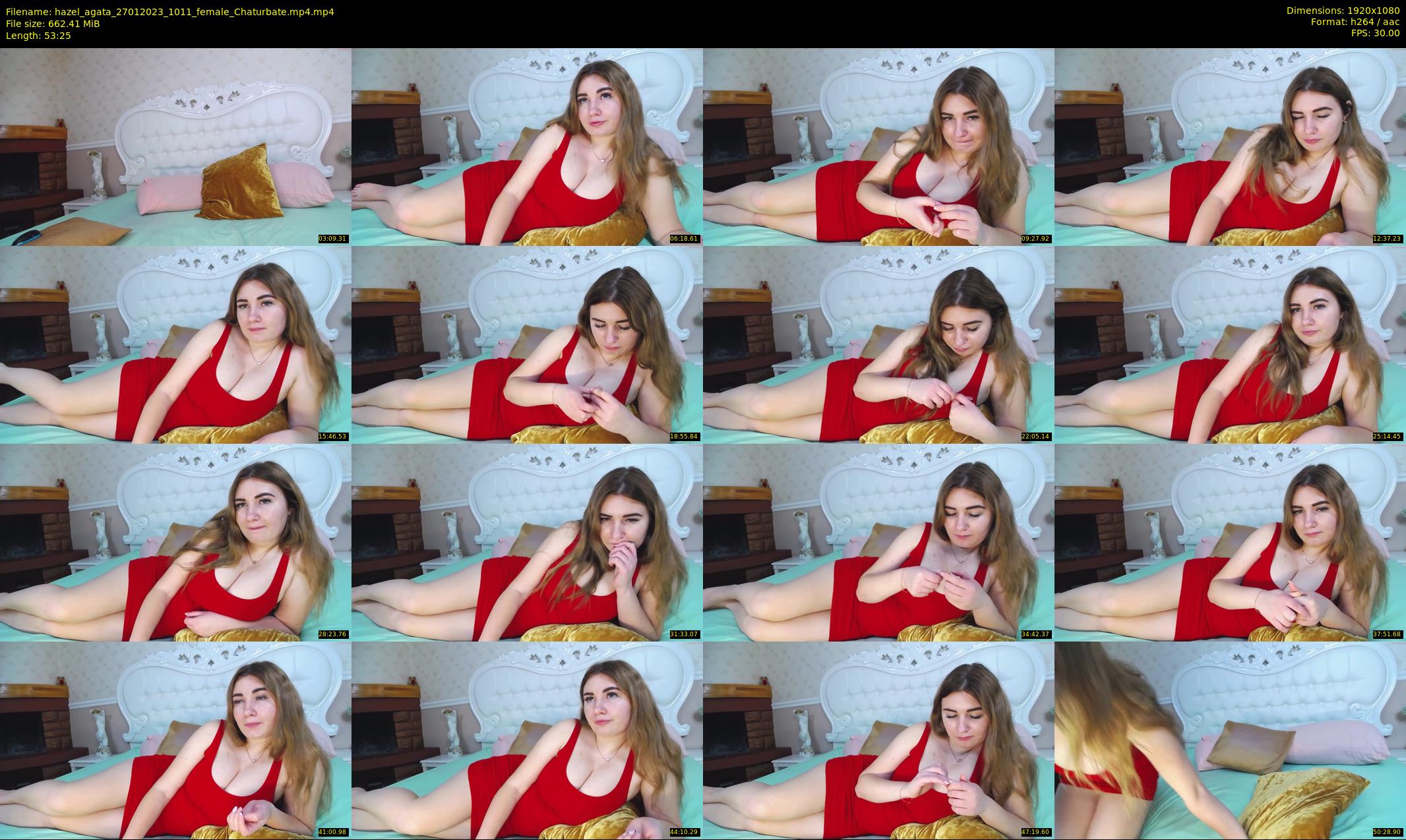 hazel_agata — 54 minute Chaturbate female cam show recording, 1080p, Jan 27, 2023